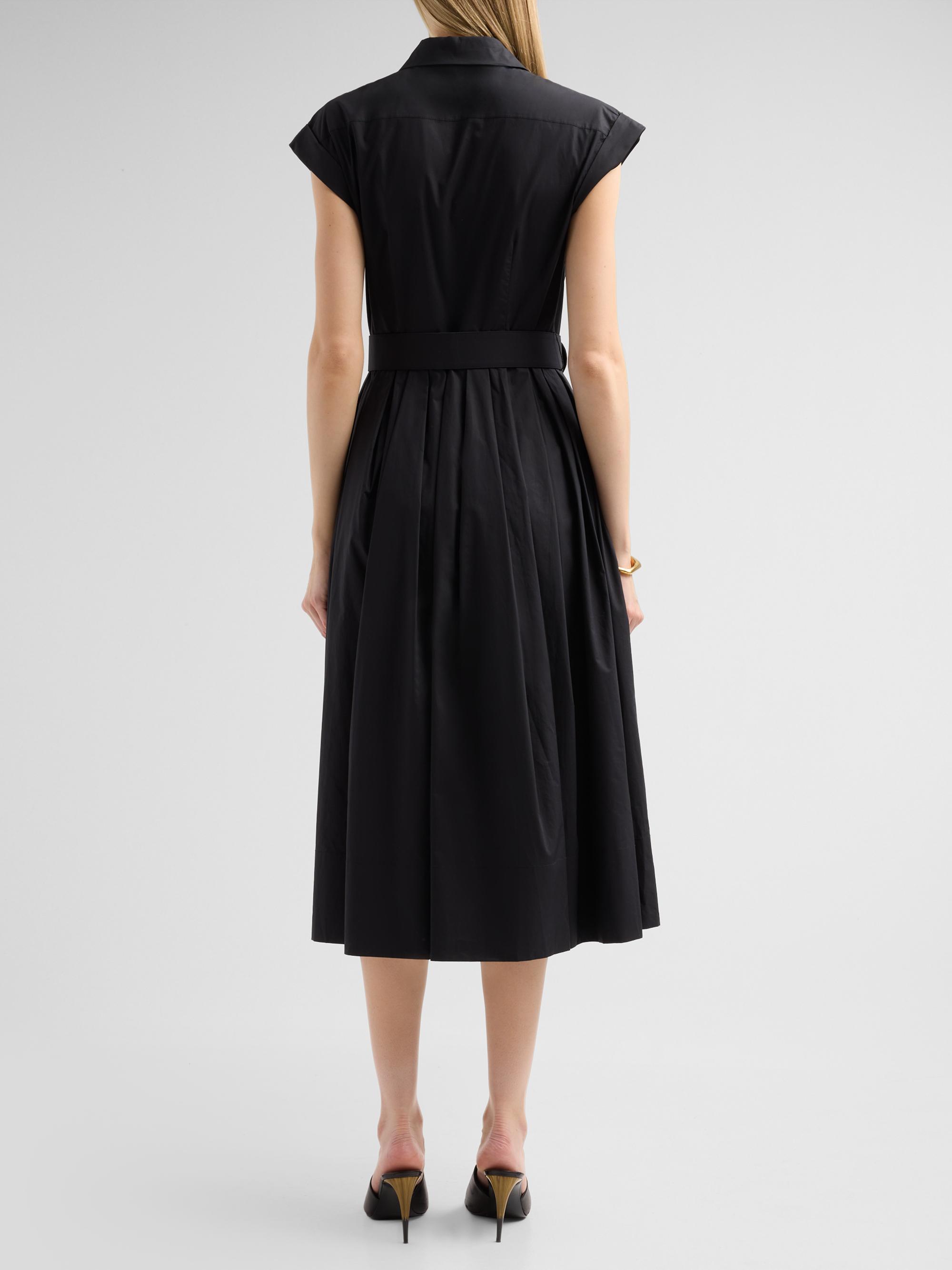 Cara Cara Women's Octavia Midi Shirtdress - Black | Thumbnail 3