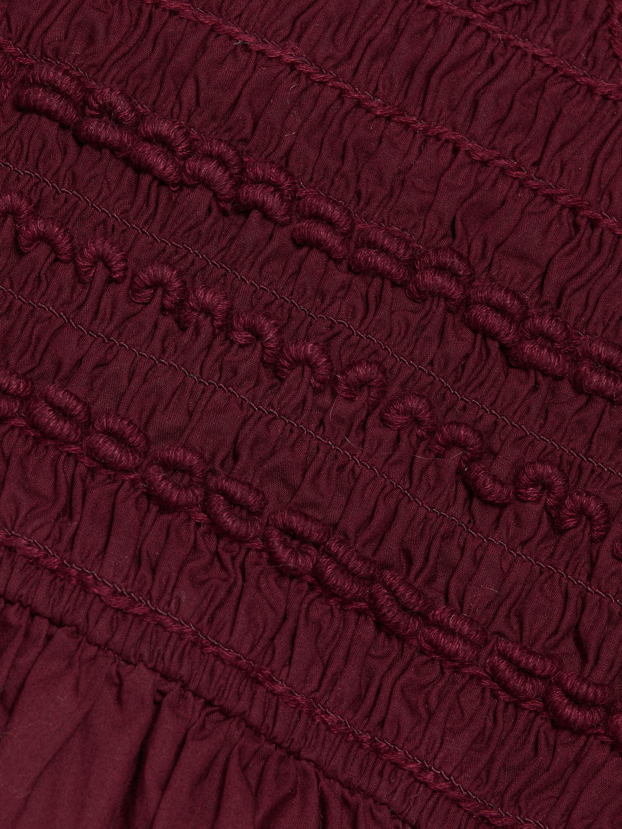 Cara Cara Women's Alegra Ruched Drop-Waist Dress - Tawny Port | Thumbnail 7