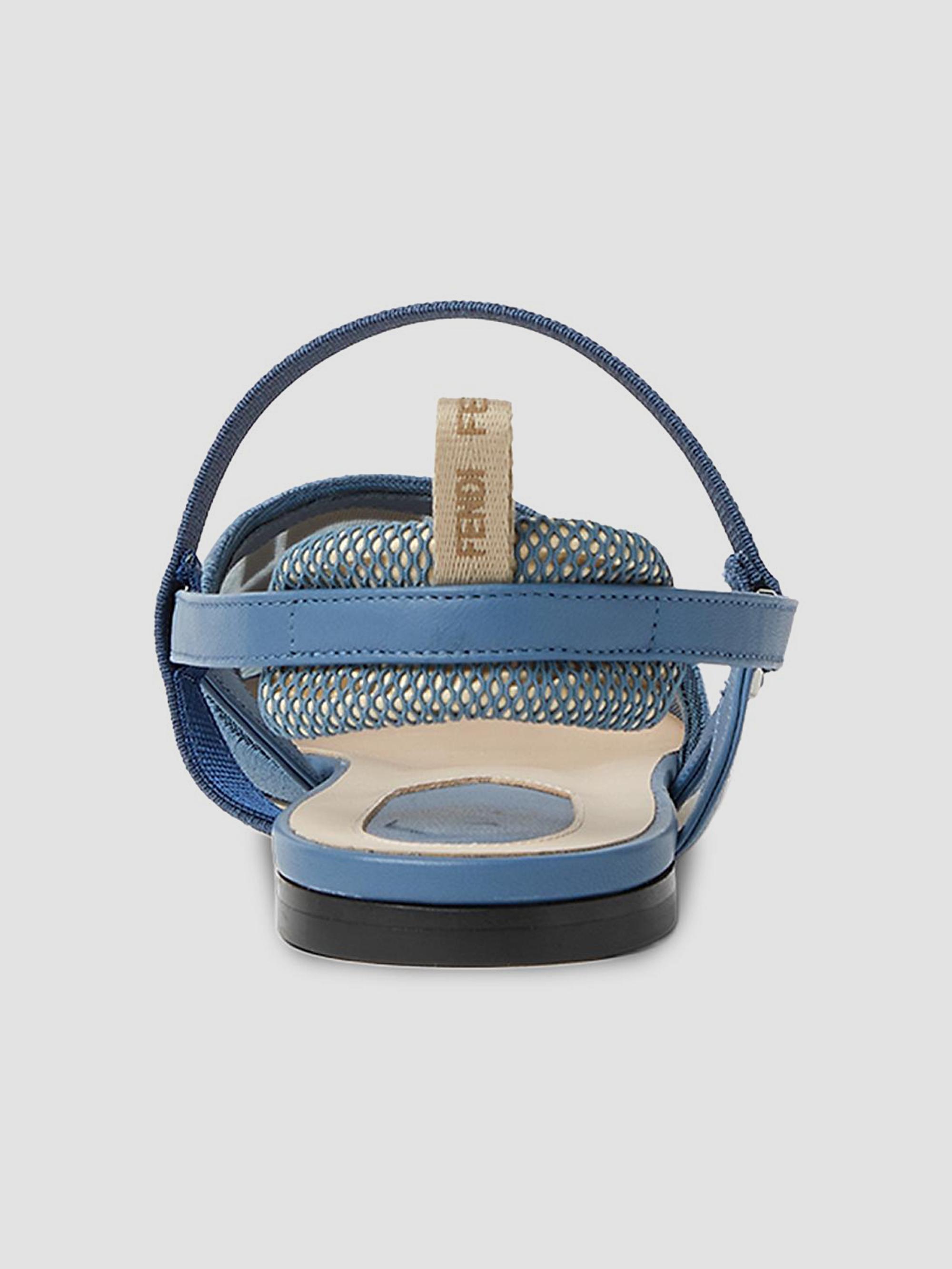 FENDI メッシュフラット Fendi Colibrì Lite FF Mesh Slingback Flats | Saks Fifth Avenue