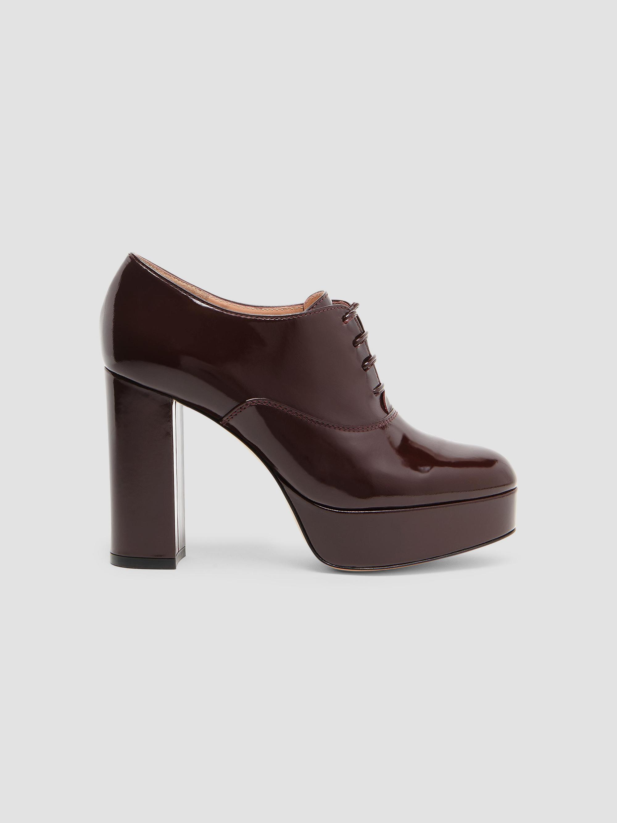 Gianvito Rossi Women's Vicky Nuit 70MM Patent Leather Pumps - Bourgogne | Thumbnail 6
