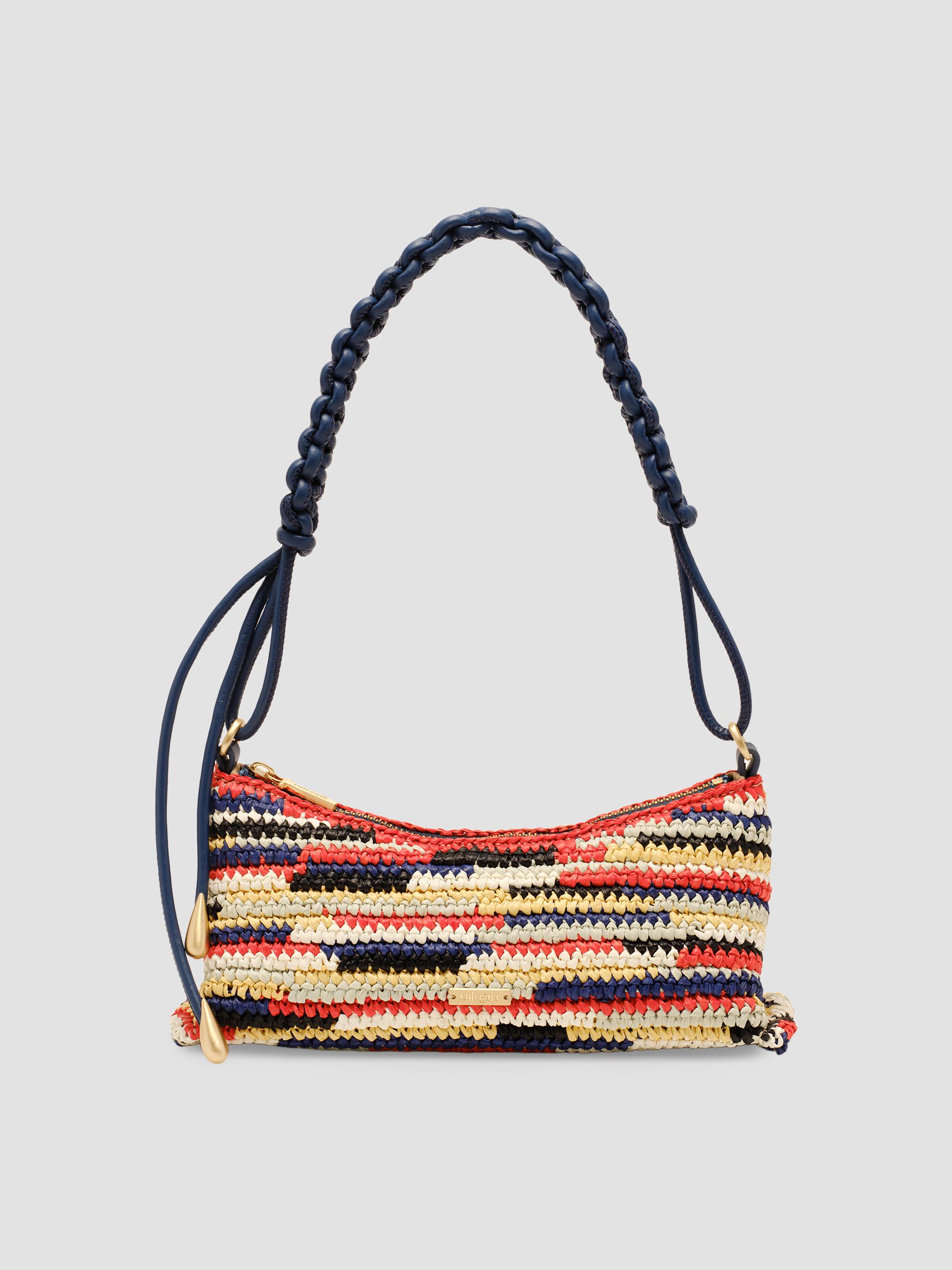 Cult Gaia Osa Crochet Raffia Shoulder Bag | Saks Fifth Avenue