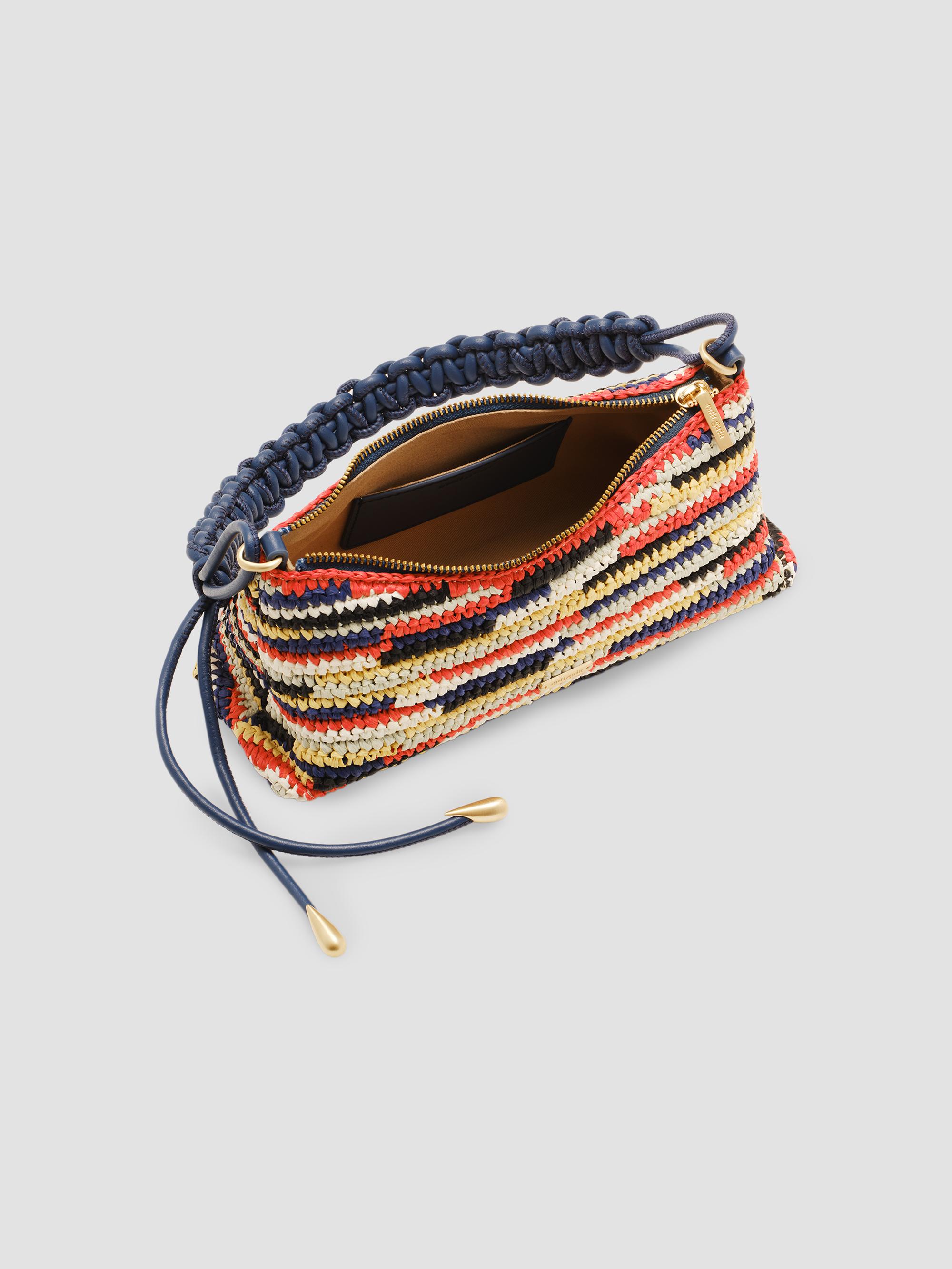 Cult Gaia Osa Crochet Raffia Shoulder Bag | Saks Fifth Avenue