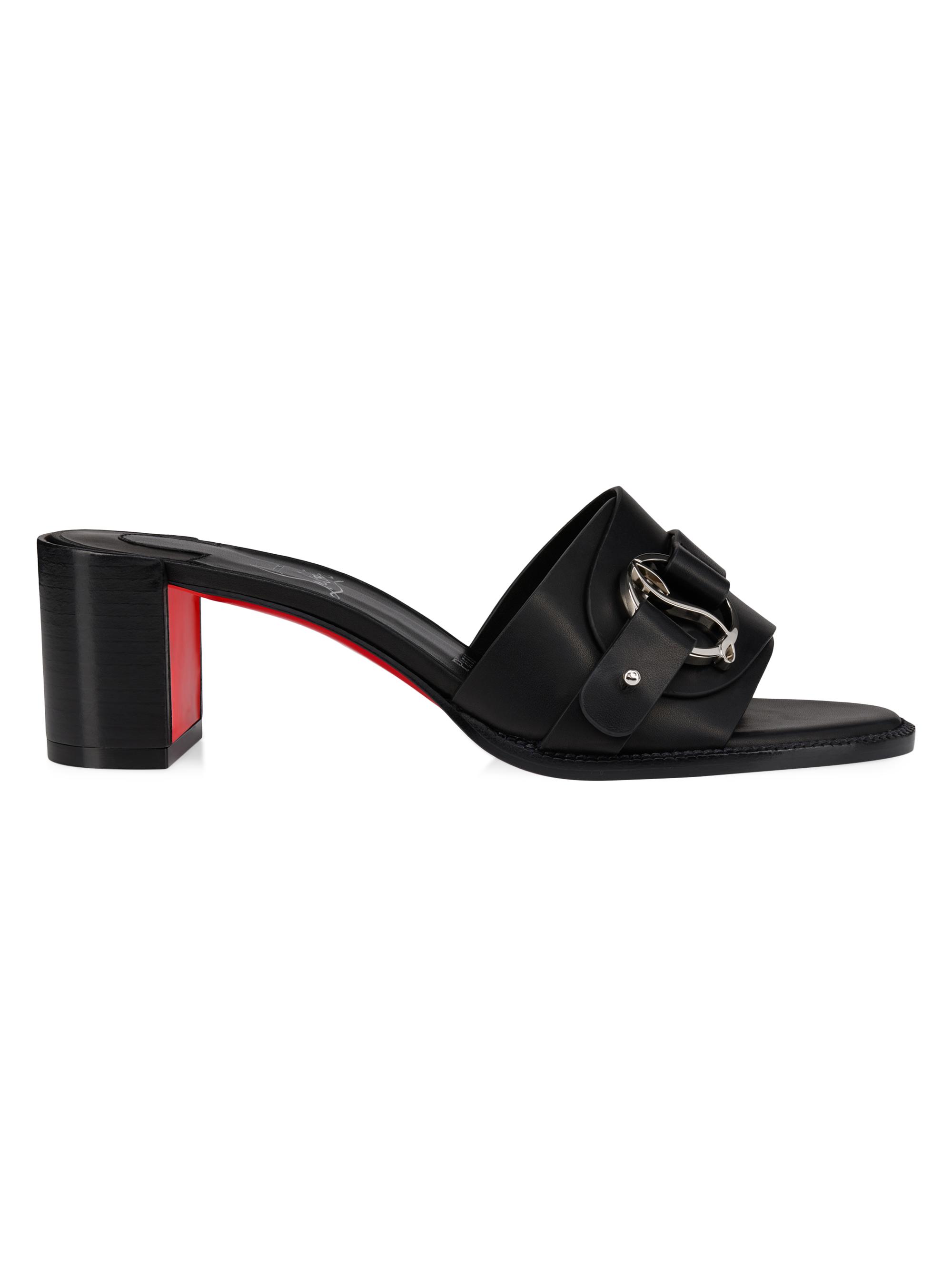 Christian Louboutin Women's Her in Roma 55MM Mules - Black