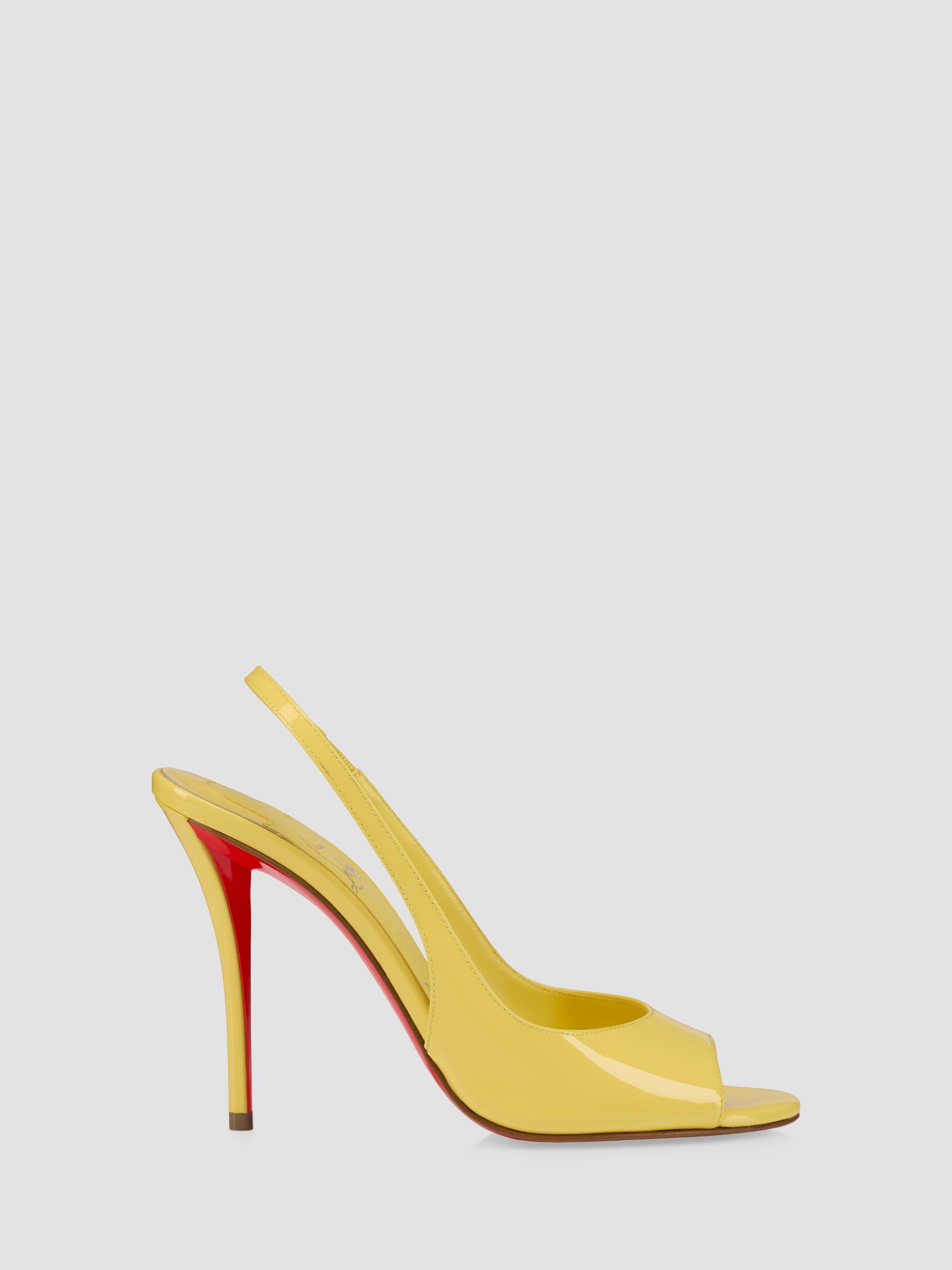 Christian Louboutin Women's Sofia Z 100MM Heels - Yellow | Thumbnail 5