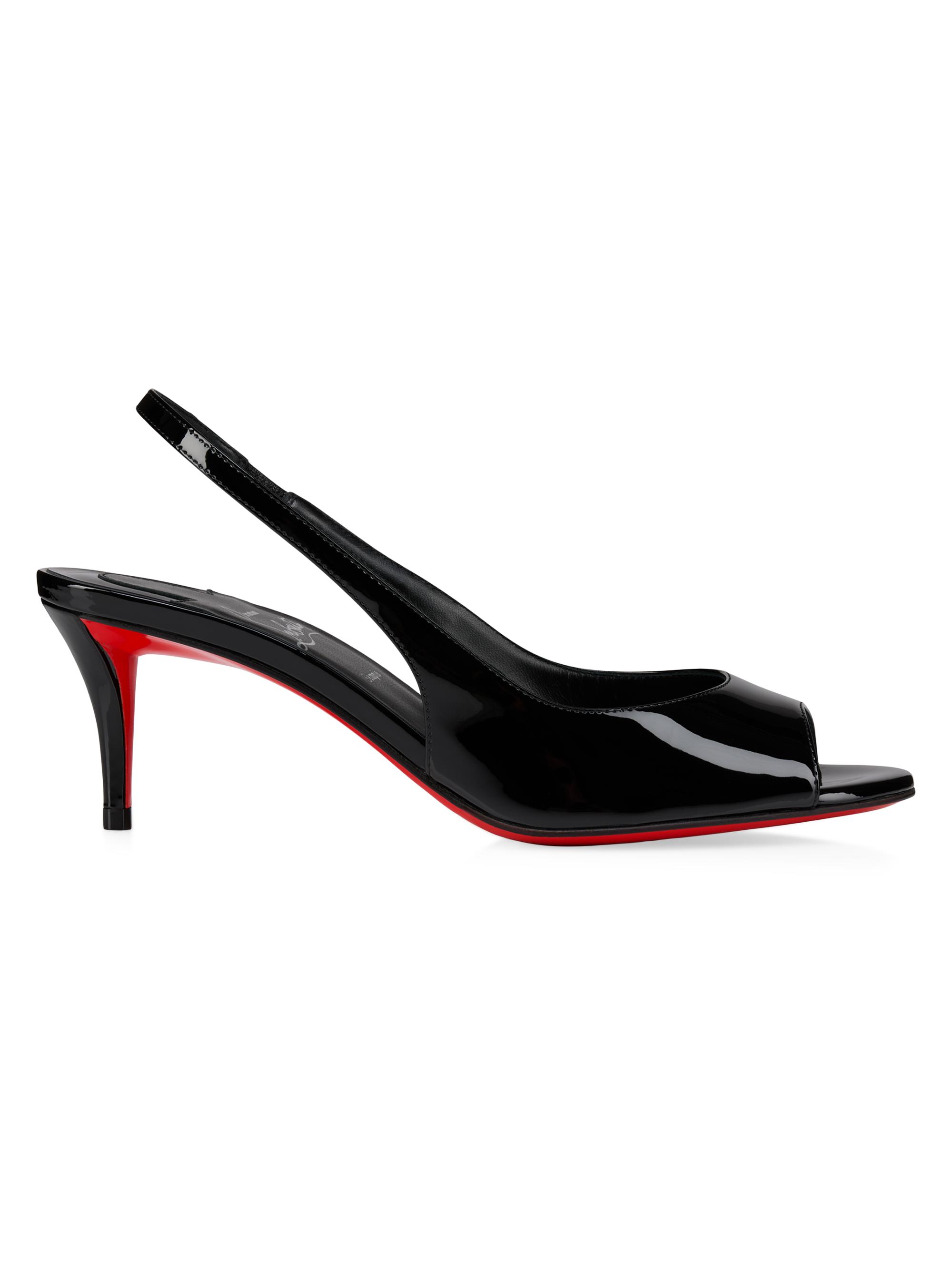 Christian Louboutin Miss Z 60MM Patent Leather Pumps | Saks Fifth