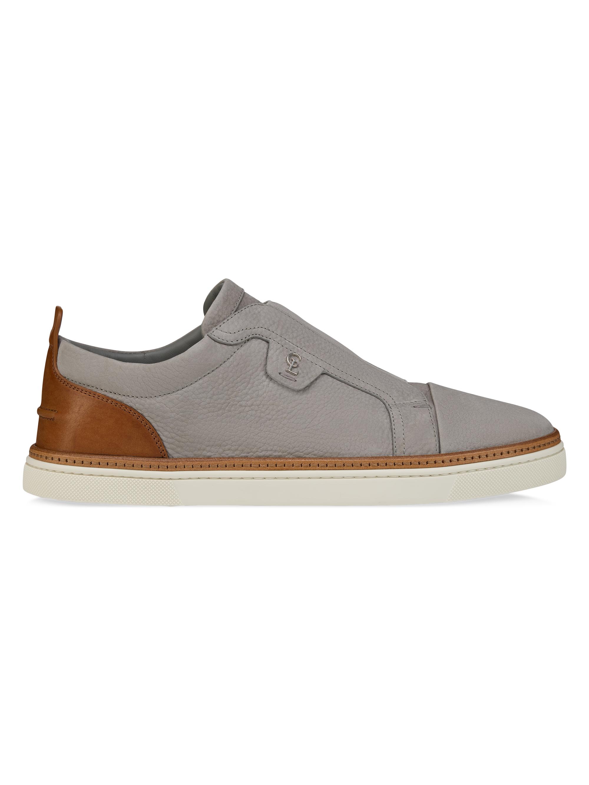 Christian Louboutin Men's Marcontonio Low-Top Sneakers - Phantom Grey