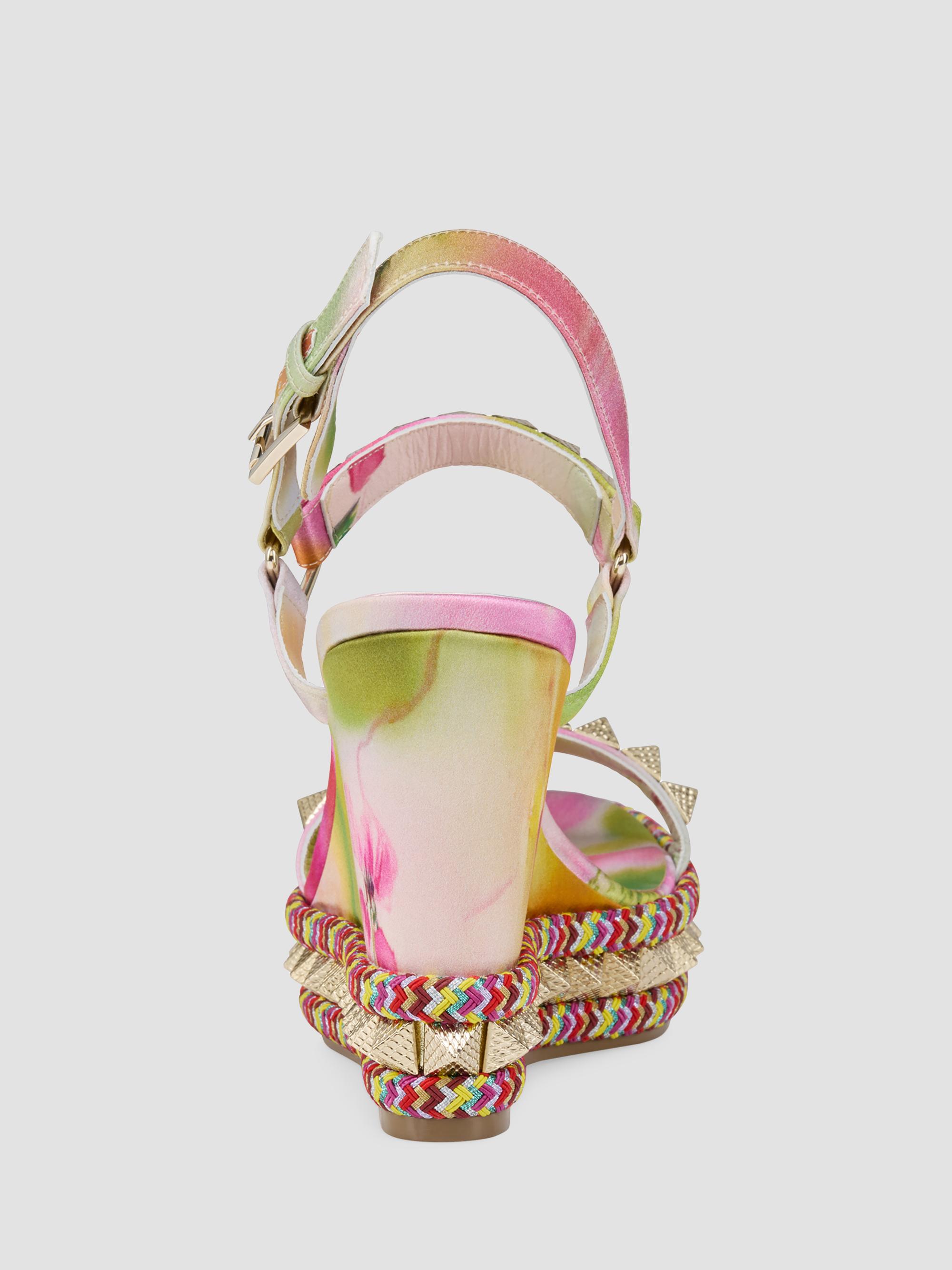 Christian Louboutin Pyra Clou 110MM Sandals | Saks Fifth Avenue