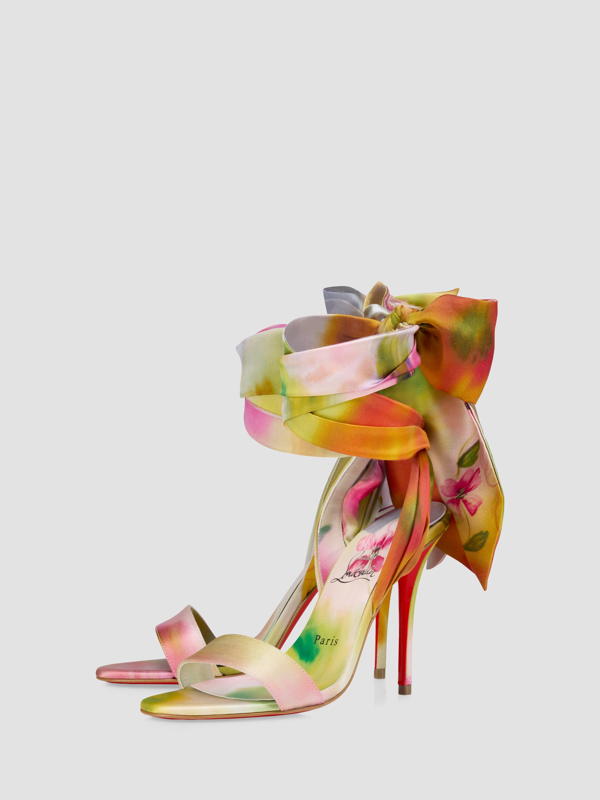Christian Louboutin Miss Z 100MM Sandals | Saks Fifth Avenue