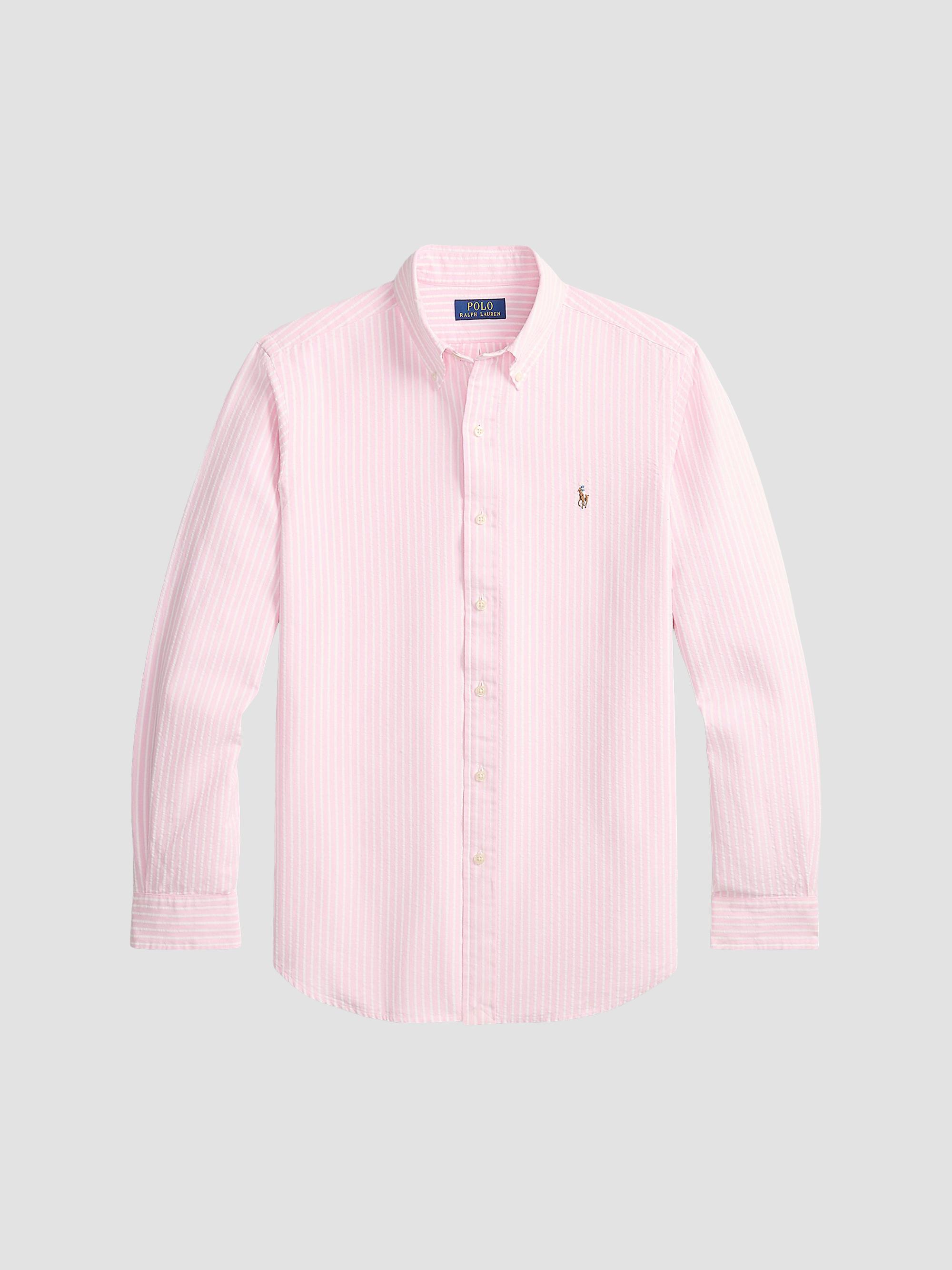 POLO Ralph Lauren スイングトップ L ネイビーホワイトピンク Polo Ralph Lauren Classic-Fit Mineral-Dyed Oxford Shirt | Saks