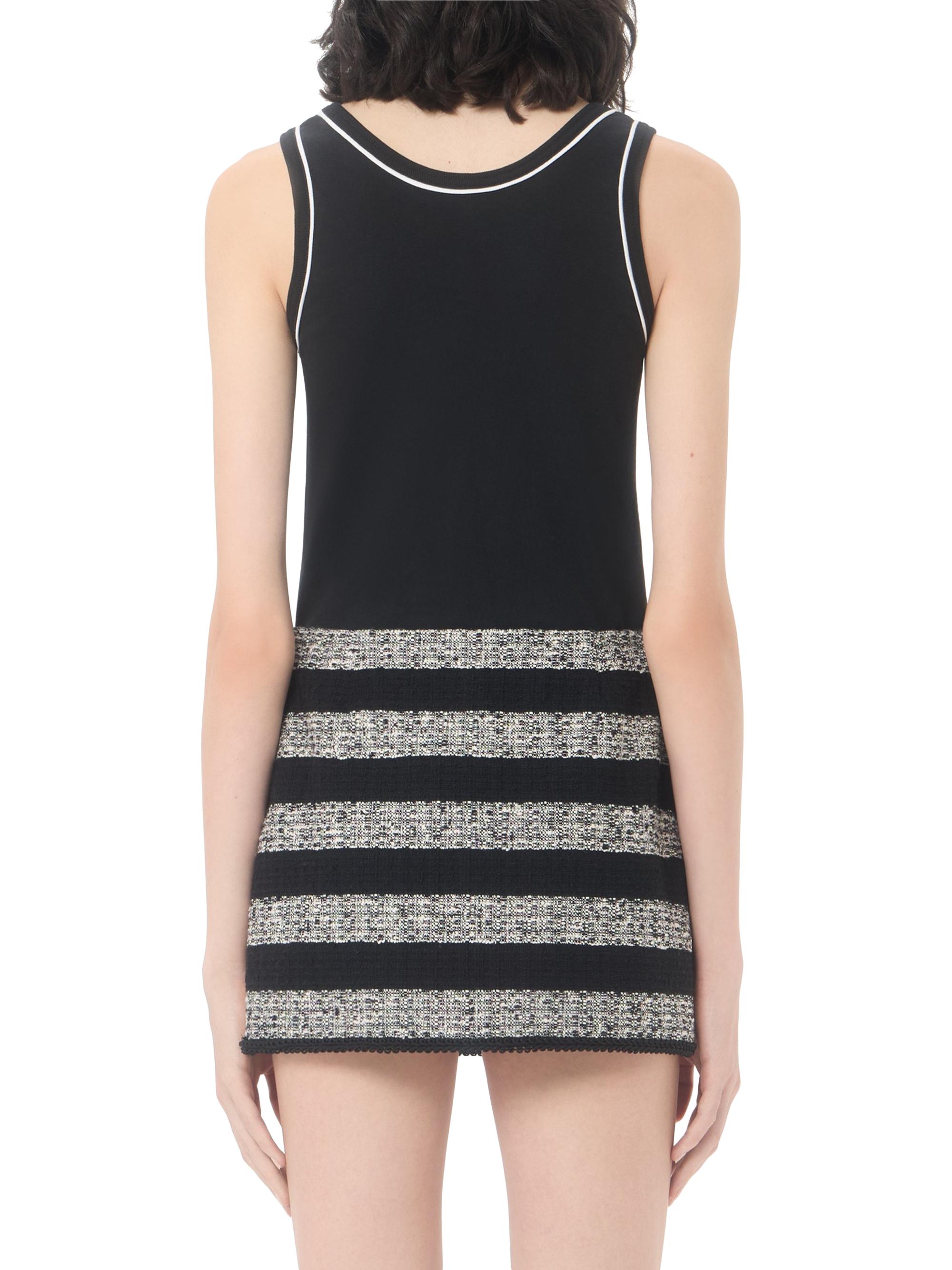 Valentino Garavani Women's Cotton Jersey Top - Black | Thumbnail 4