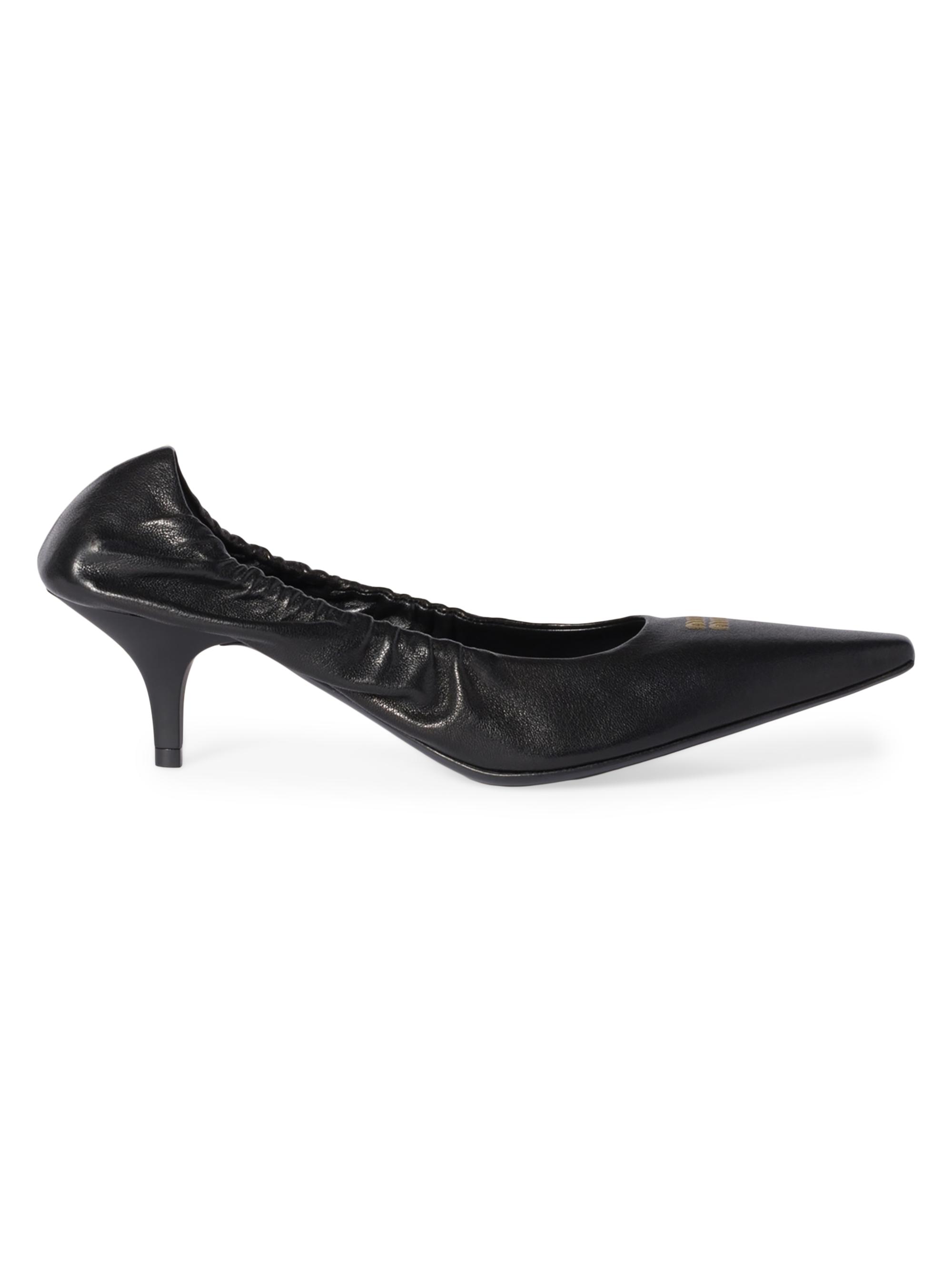 Miu Miu Women's Nappa Leather Pumps - Black