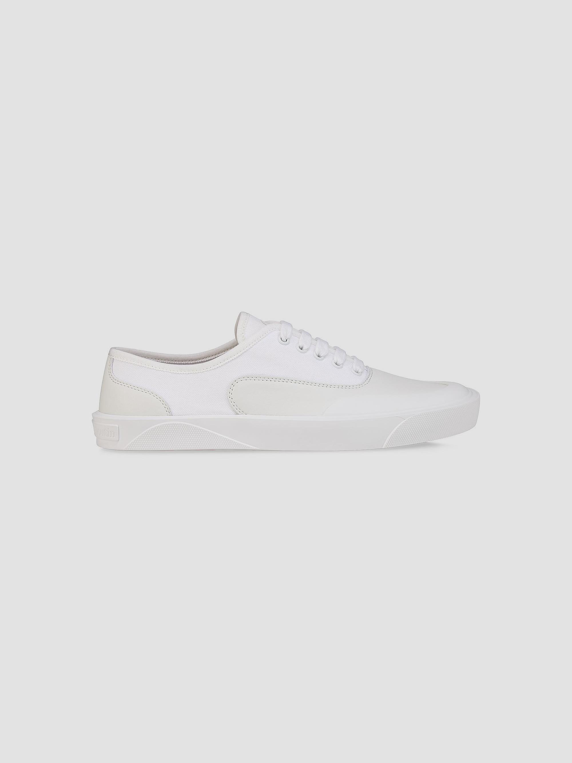 Christian Louboutin Men's Tactical Skate Low-Top Sneakers - White | Thumbnail 7