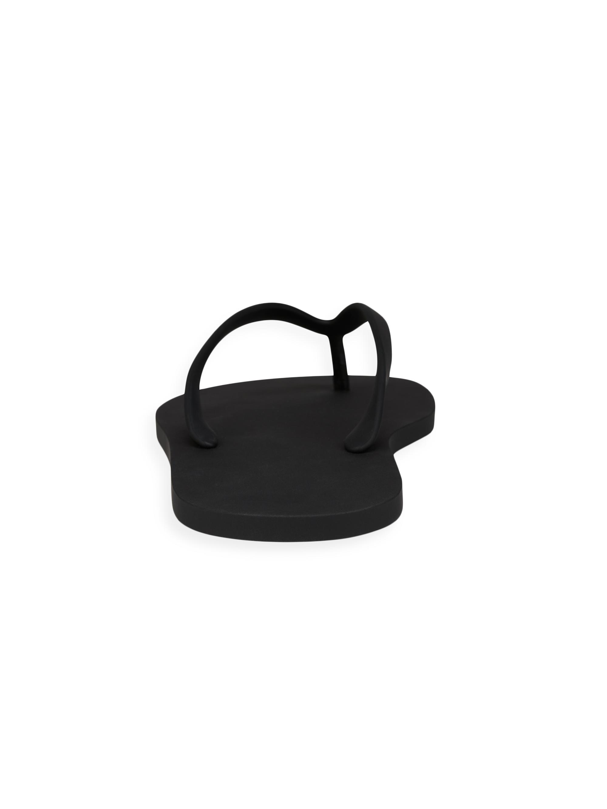 Christian Louboutin Men's Summer Rubber Thong Sandals - Black | Thumbnail 3