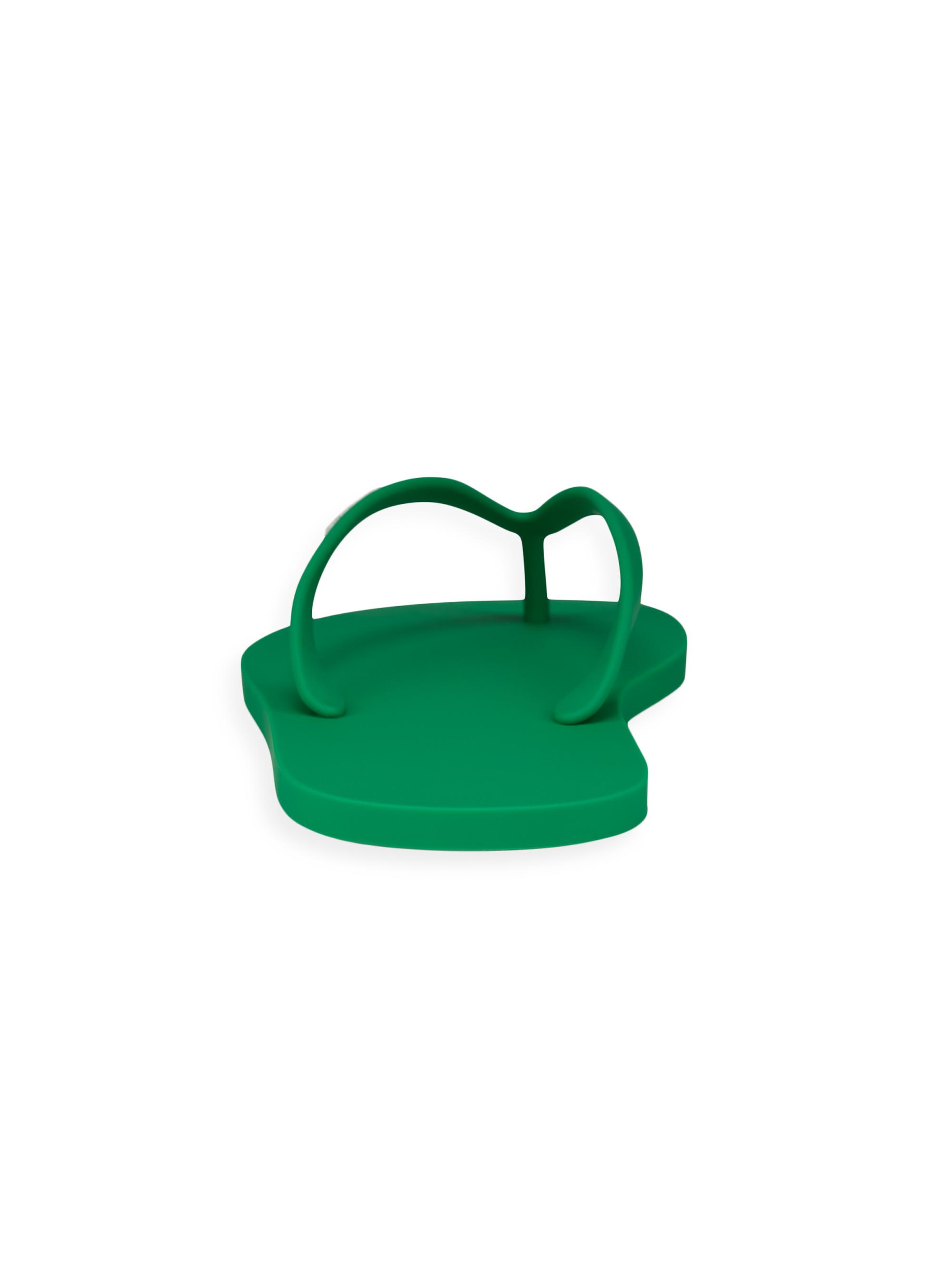 Christian Louboutin Men's Summer Rubber Thong Sandals - Primary Green | Thumbnail 3