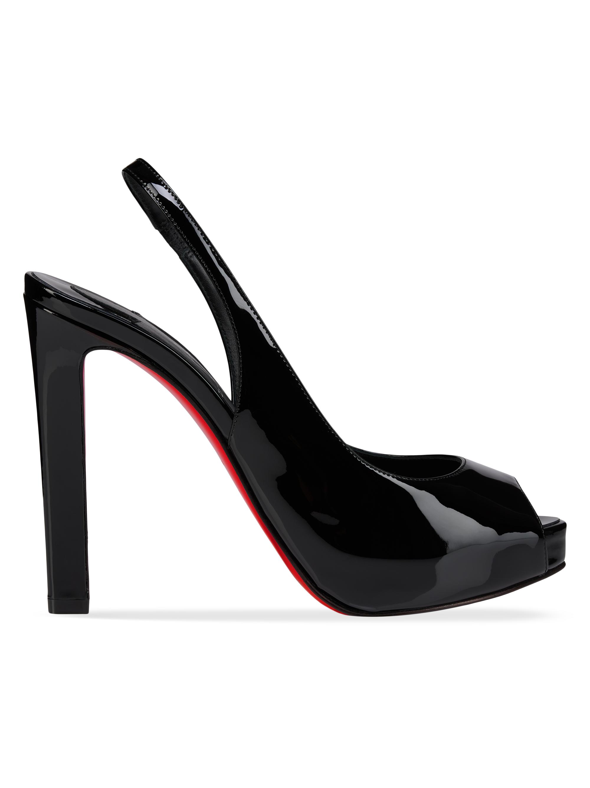 Christian Louboutin Fannylove Alta Patent Leather 120MM Pumps