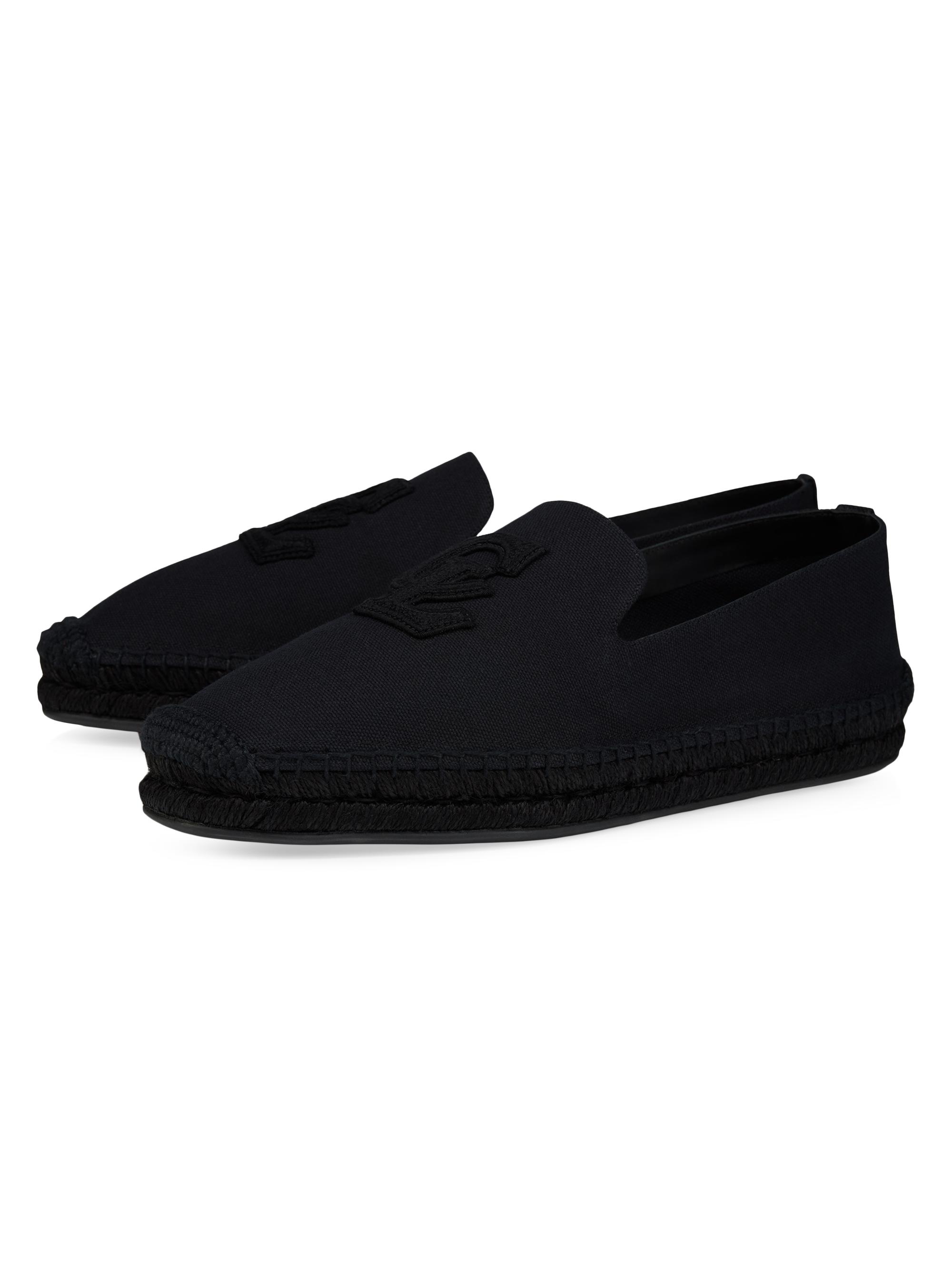Christian Louboutin Men's Espado Espadrilles Shoes - Black | Thumbnail 2