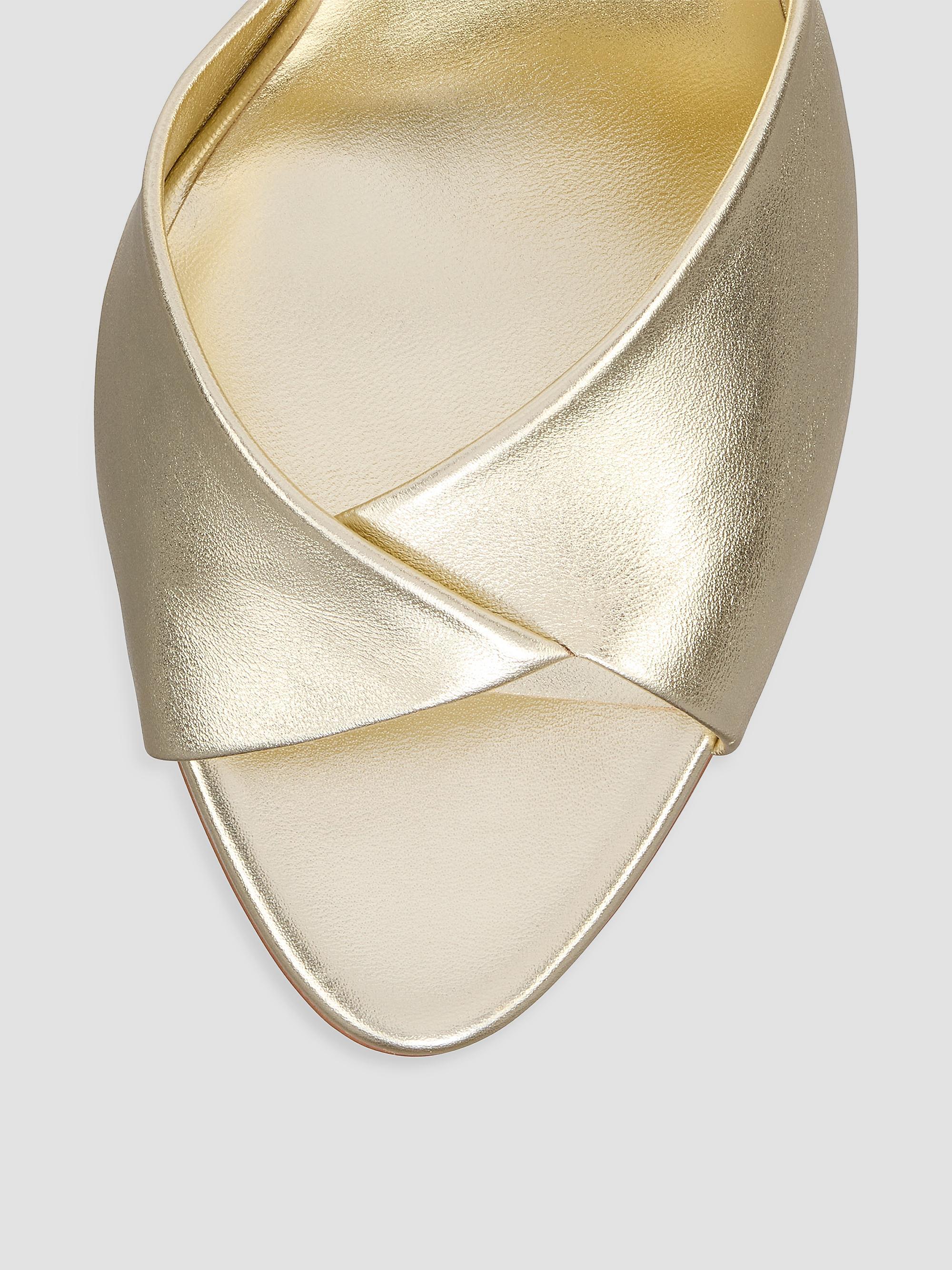 Christian Louboutin Fanny 85MM Leather Mules | Saks Fifth Avenue