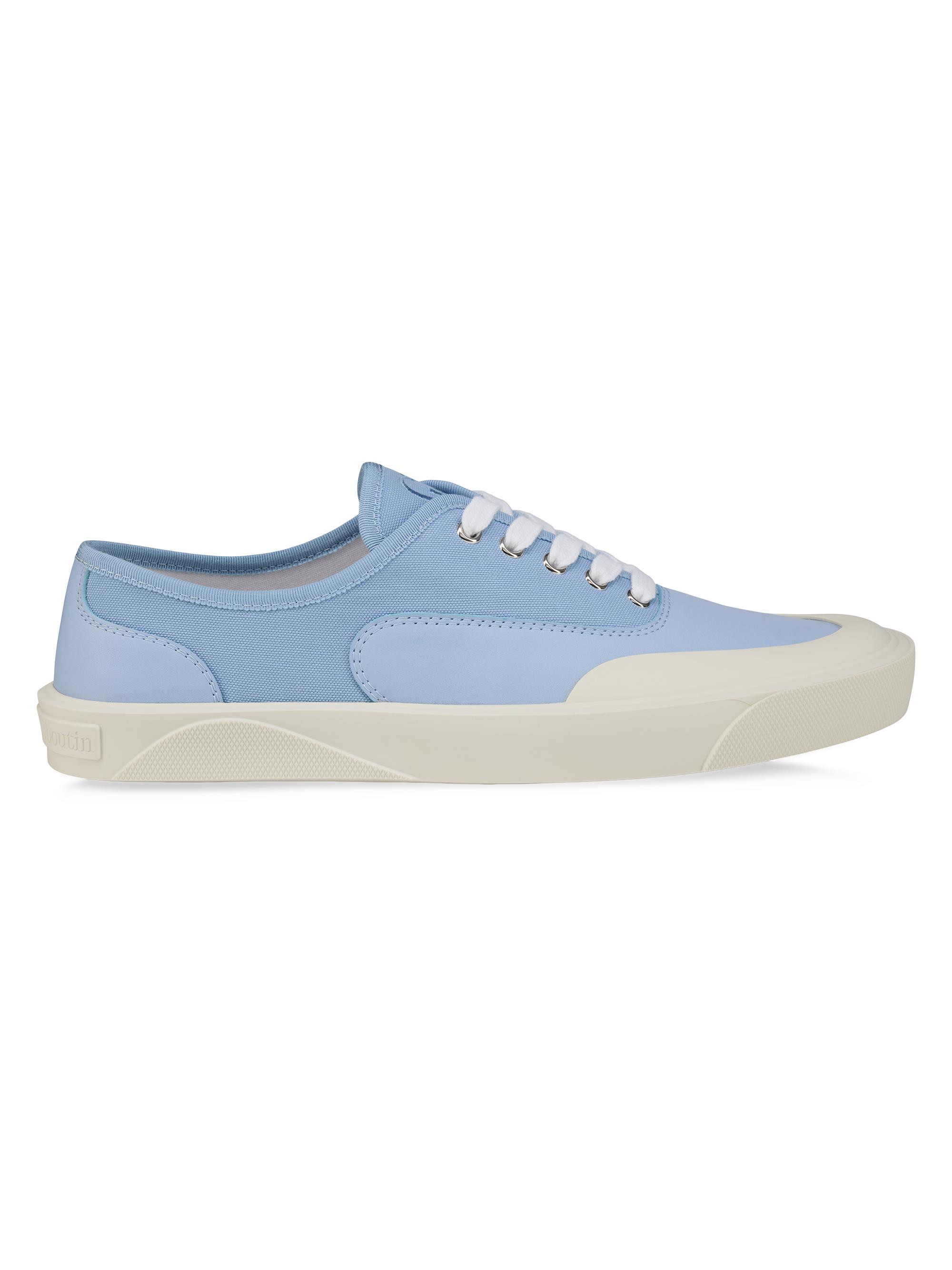 Christian Louboutin Men's Tactical Skate Low Top Sneakers - Pastel Blue - Women's Shoes
