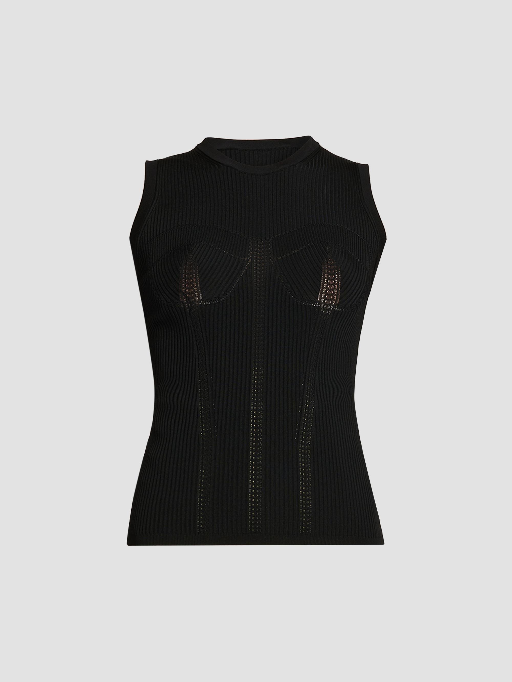 Dolce&Gabbana Mesh Tank | Saks Fifth Avenue