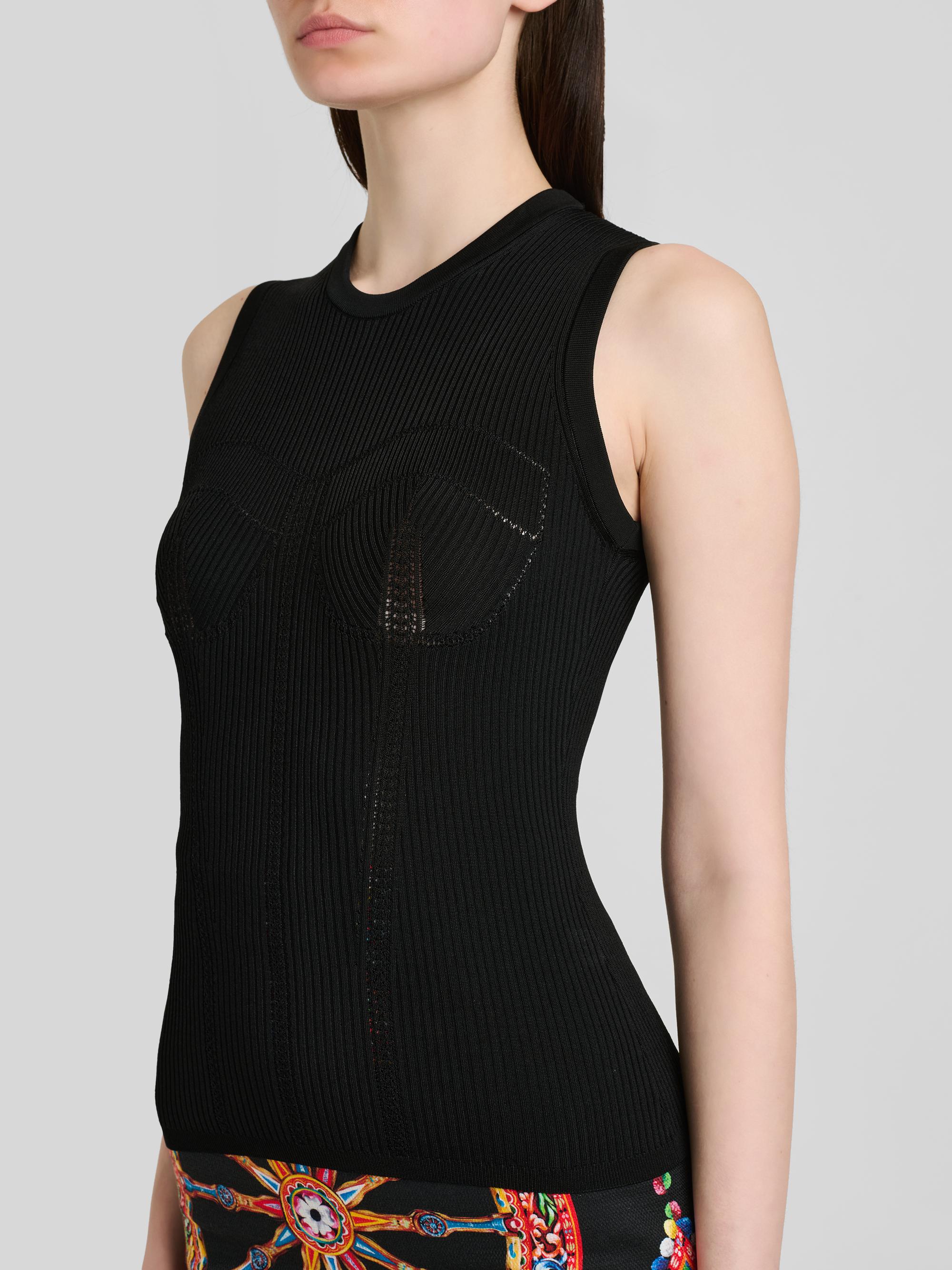Dolce&Gabbana Mesh Tank | Saks Fifth Avenue