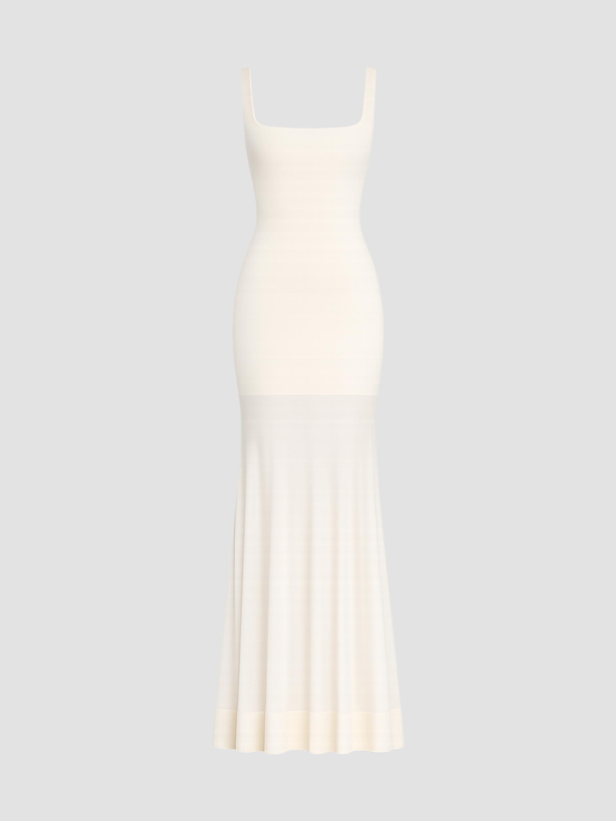 seroya serenade knit maxi dress Inga in Ivory colourgroup:6