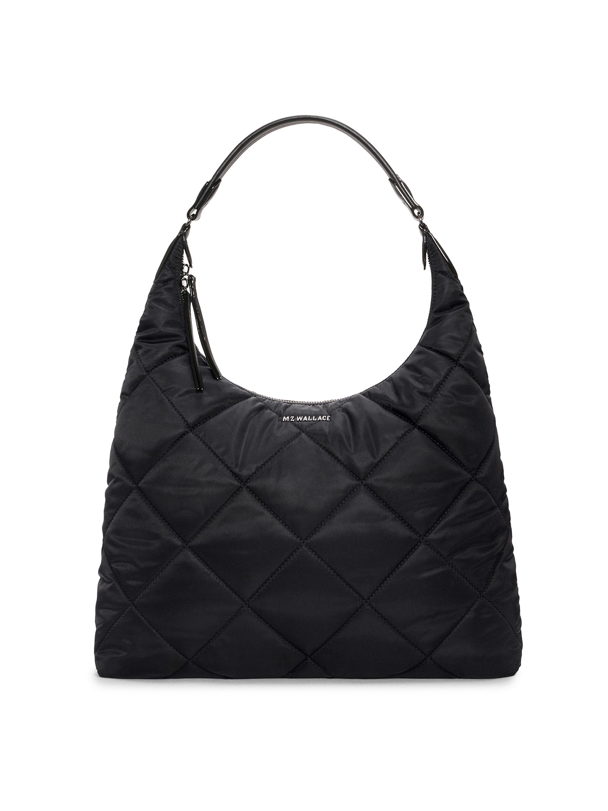 MZ Wallace Women's Madison Quilted Shoulder Bag - Black
