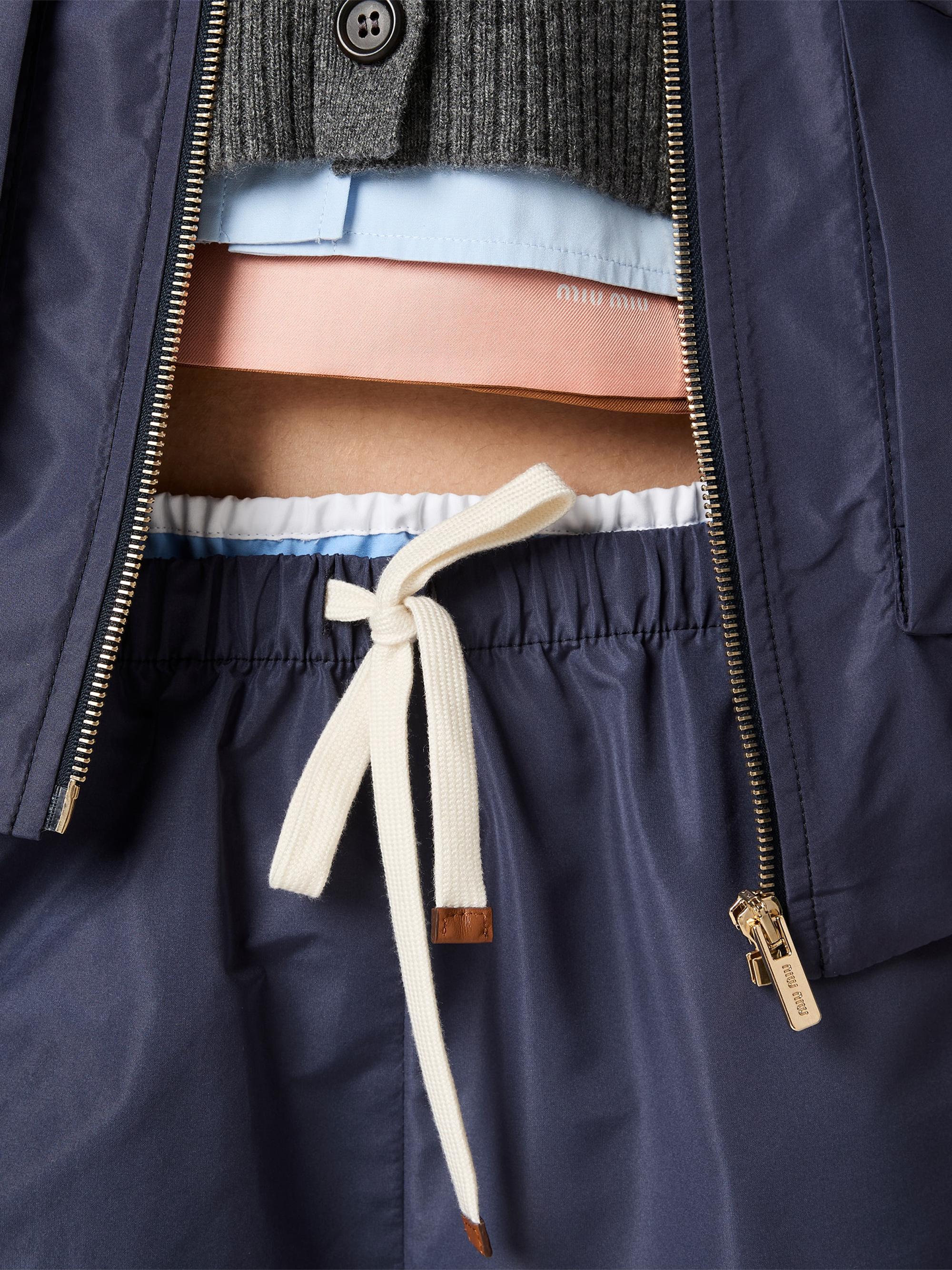 Miu Miu Technical Fabric Bermuda Shorts | Saks Fifth Avenue