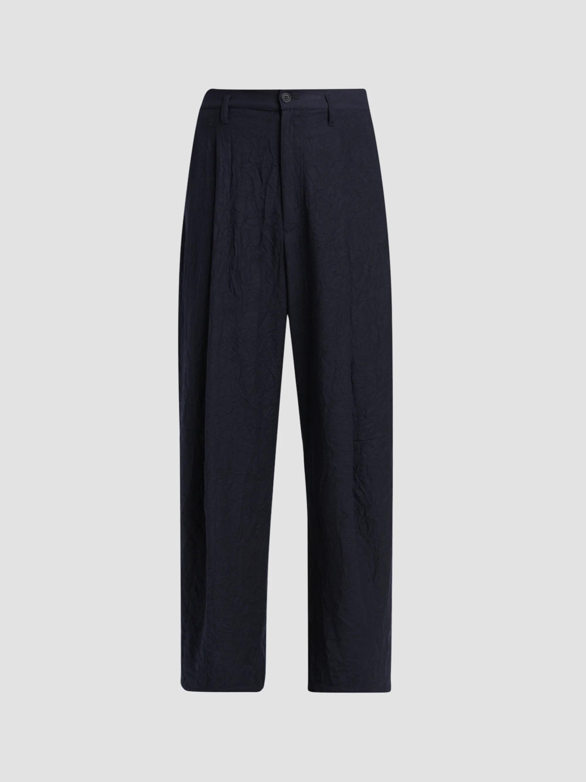 Giorgio Armani Pleated Wide-Leg Linen Pants | Saks Fifth Avenue