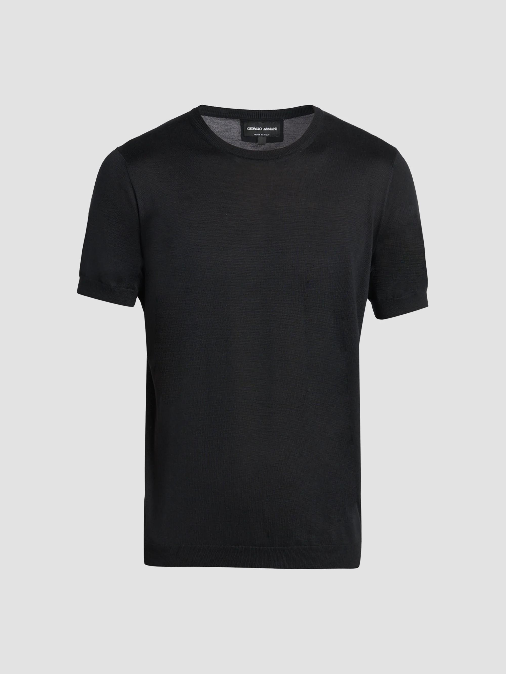 Giorgio Armani Cashmere Jersey Short-Sleeve T-Shirt | Saks Fifth