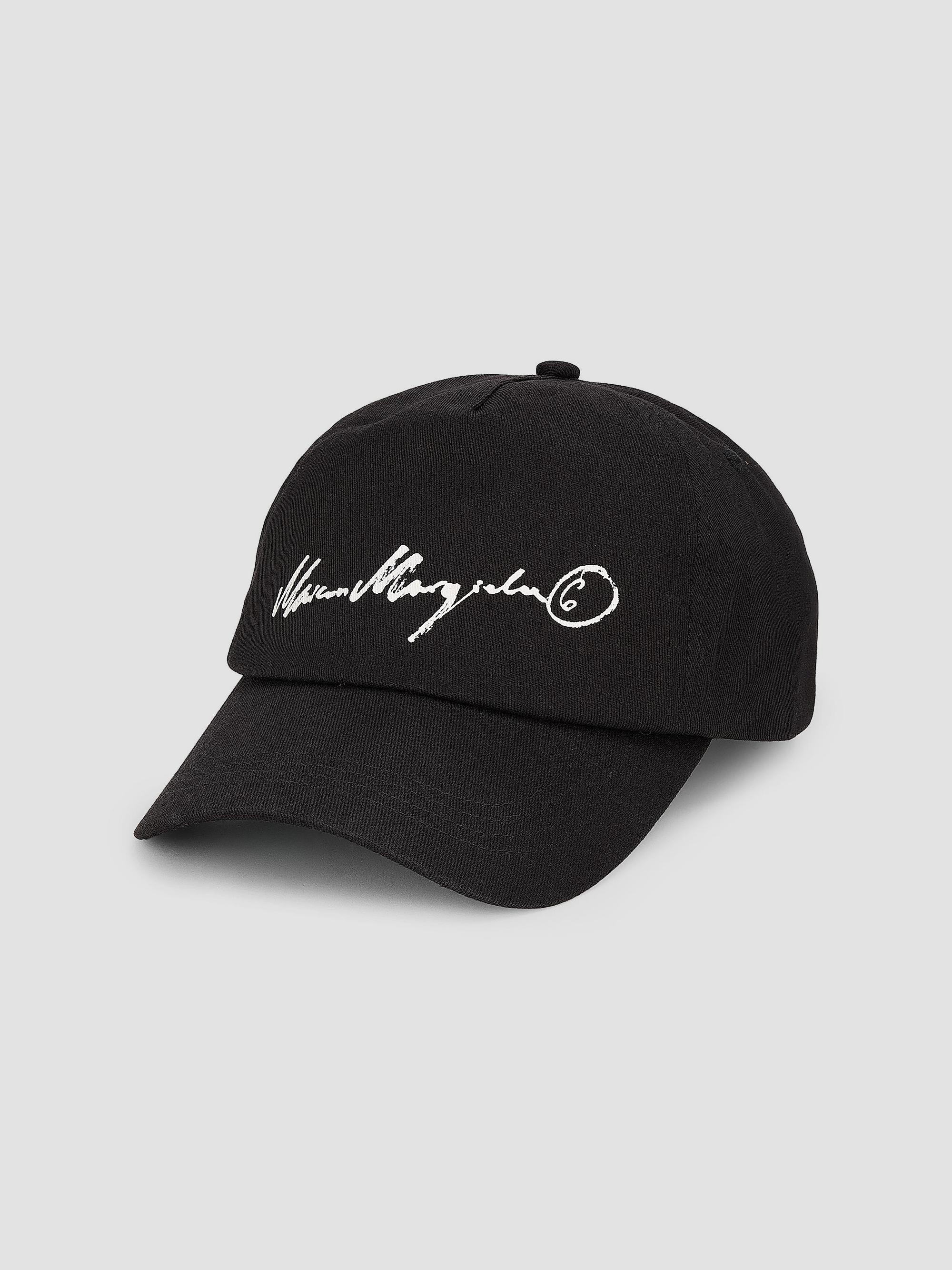 MM6 Maison Margiela Logo Cotton Canvas Hat | Saks Fifth Avenue