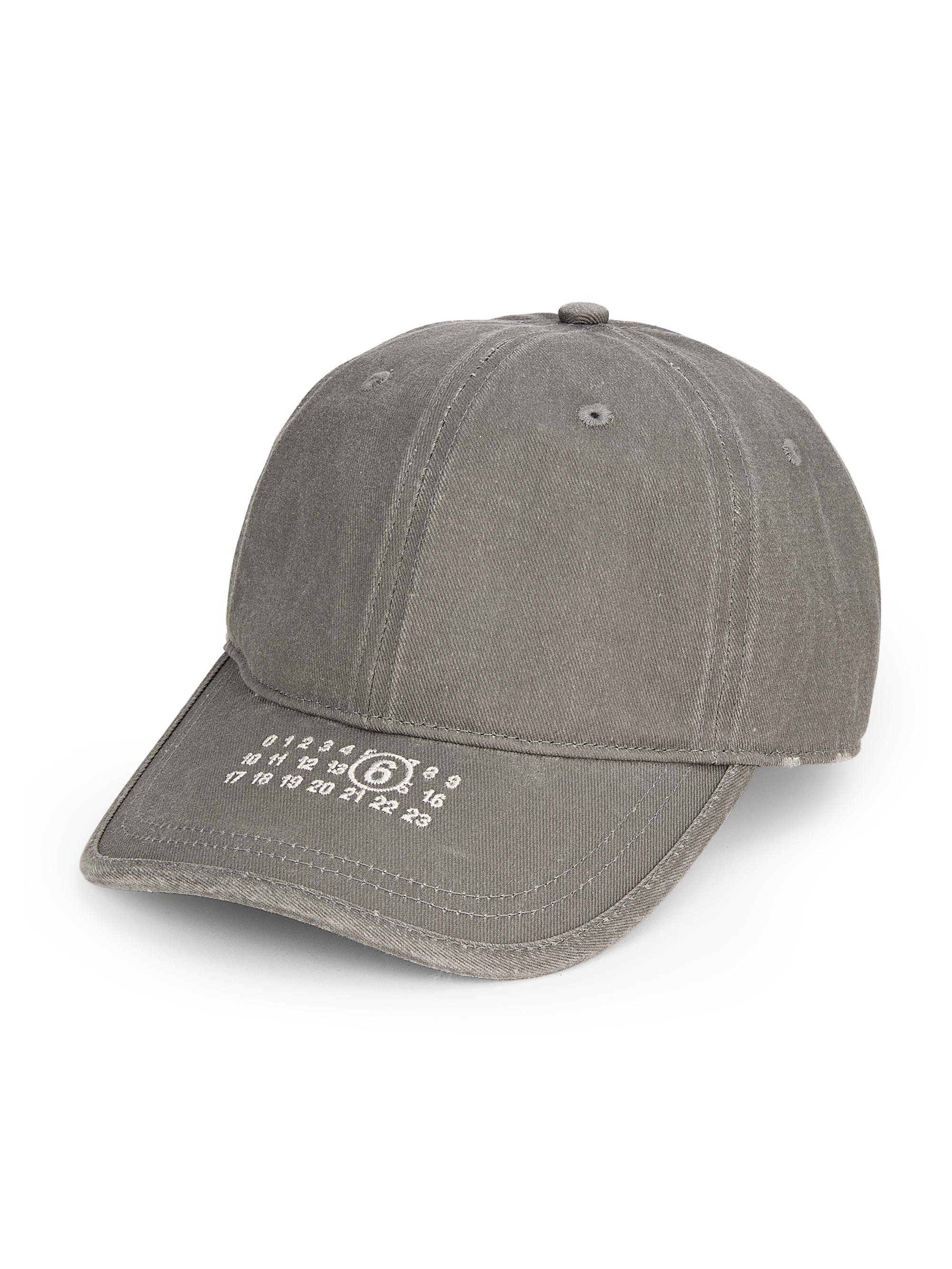 MM6 Maison Margiela コットンキャンバス キャップ 0400026951148_GREY?wid=600&hei