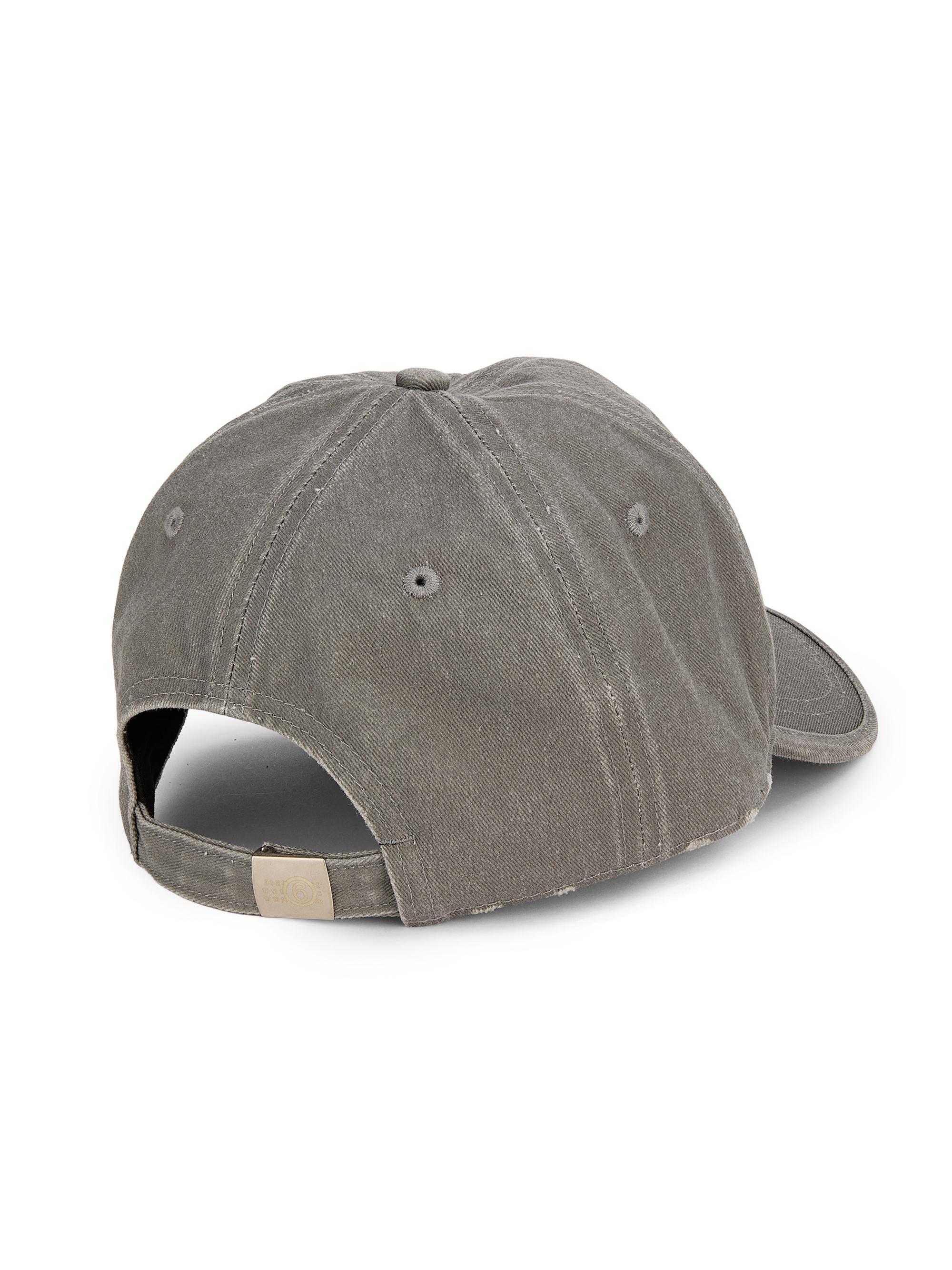 MM6 Maison Margiela Logo Cotton Baseball Hat | Saks Fifth Avenue