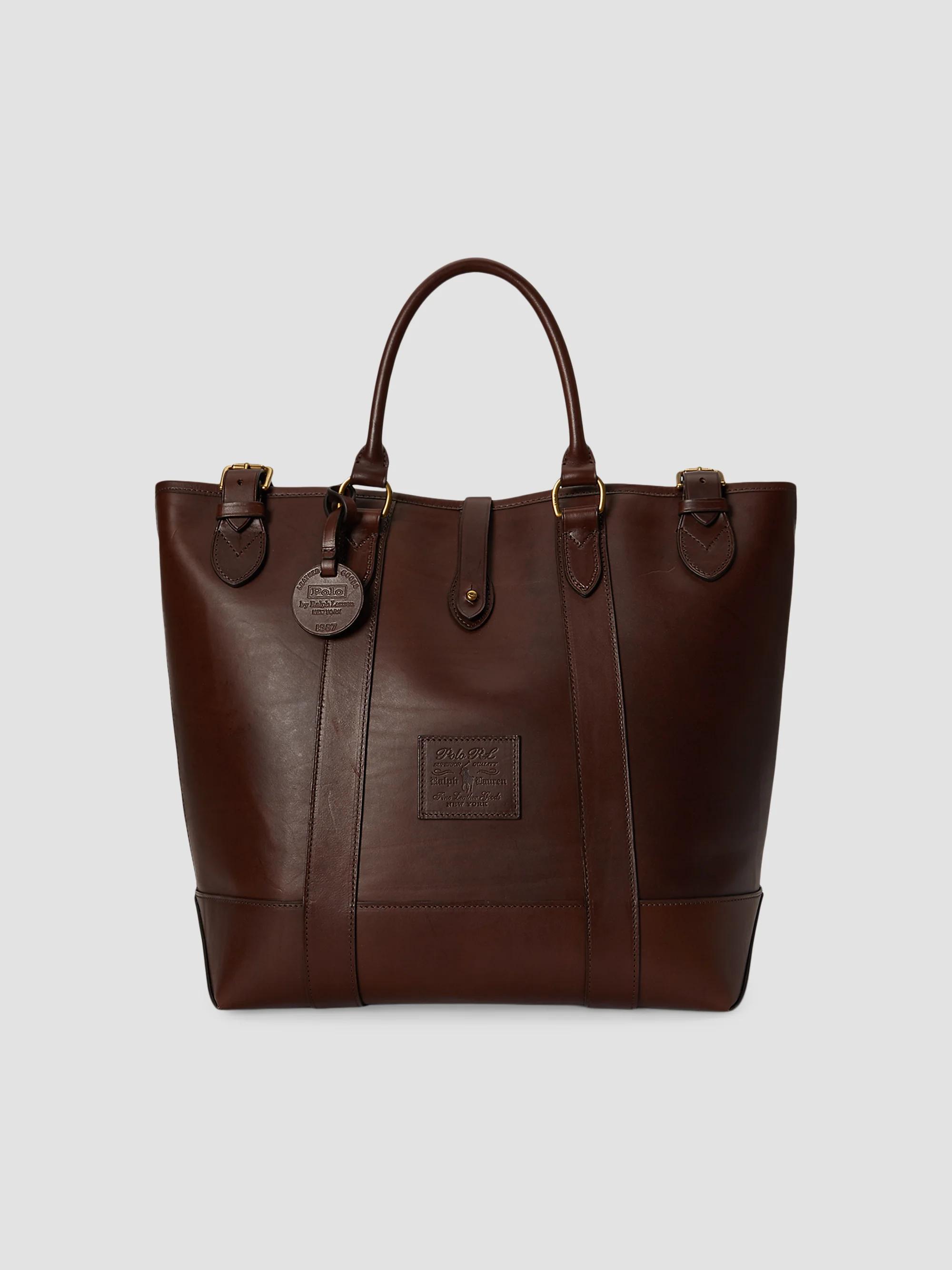 Polo Ralph Lauren Heritage Leather Tote Bag | Saks Fifth Avenue