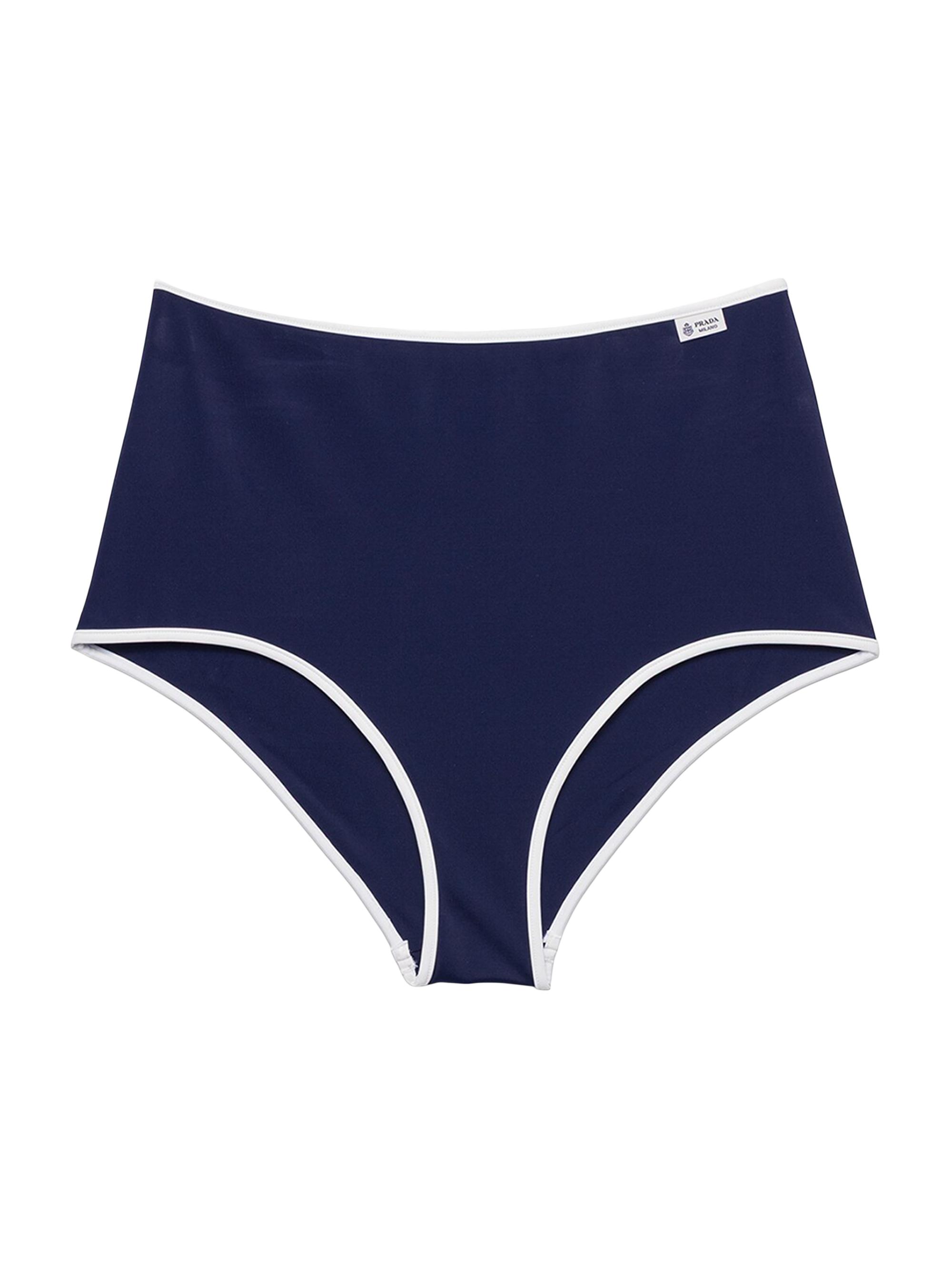 Prada Women's Jersey Bikini Panty - Blue