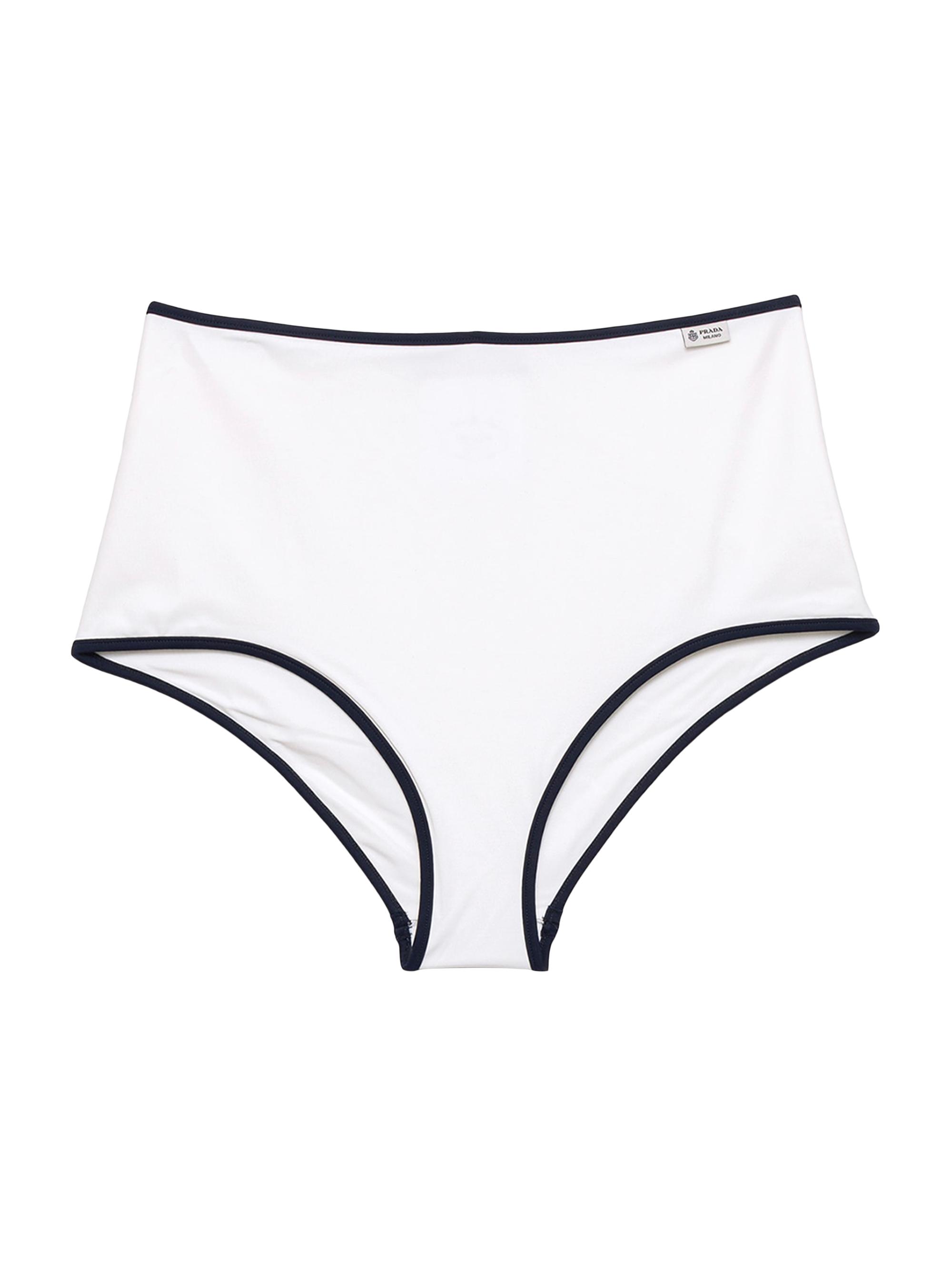 Prada Women's Jersey Bikini Panty - White