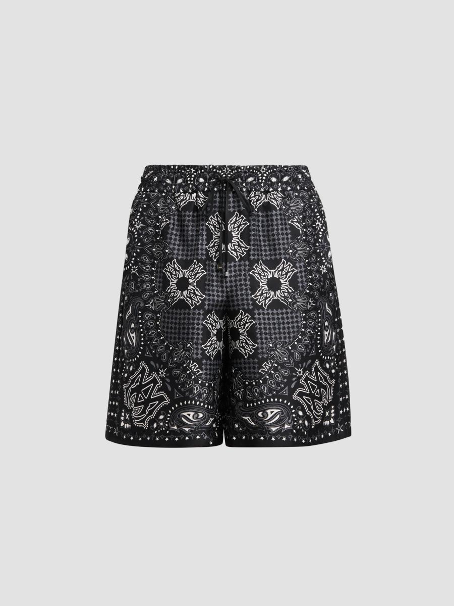 Amiri Printed Silk Drawstring Shorts | Saks Fifth Avenue