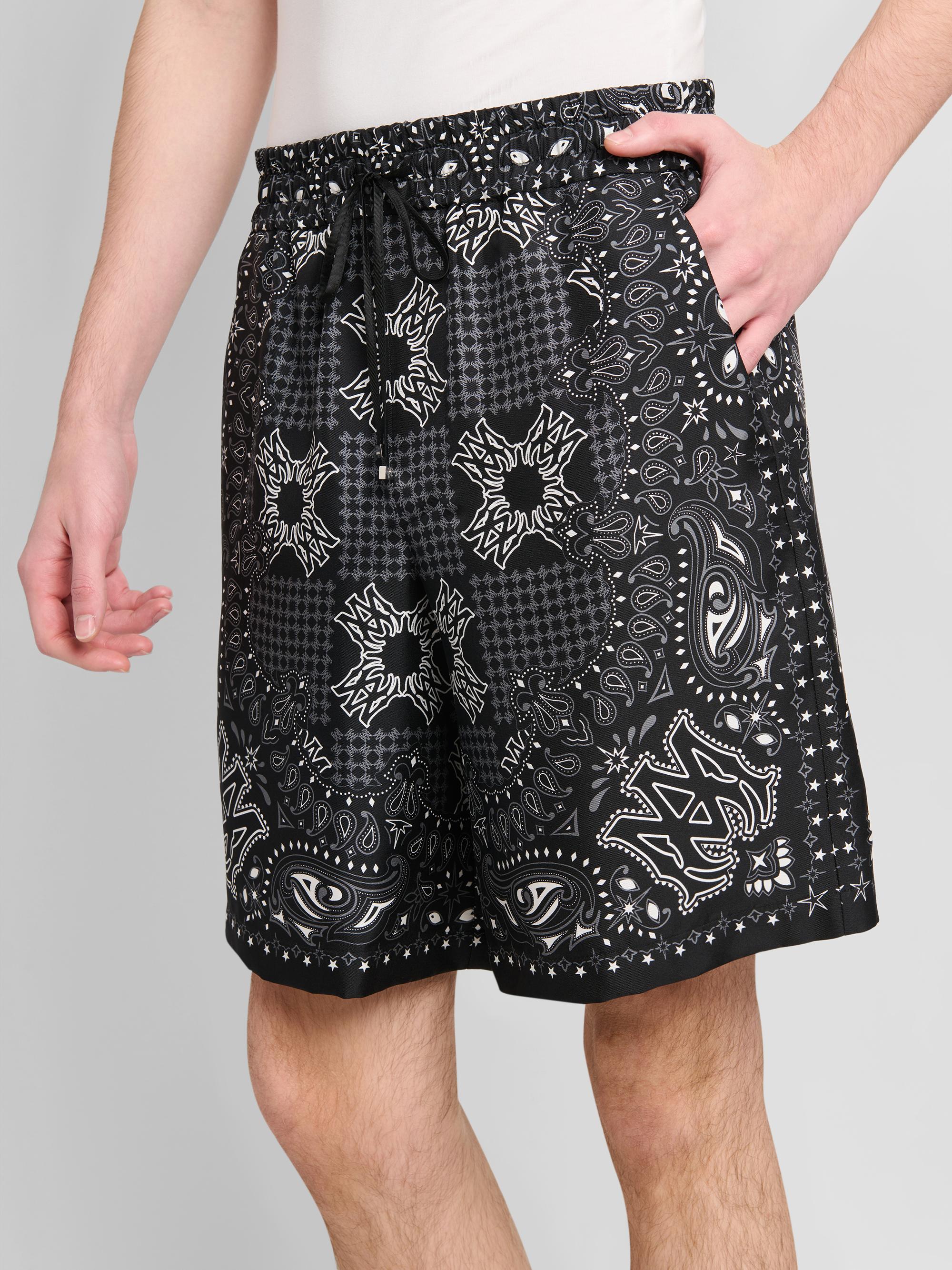 Amiri Printed Silk Drawstring Shorts | Saks Fifth Avenue