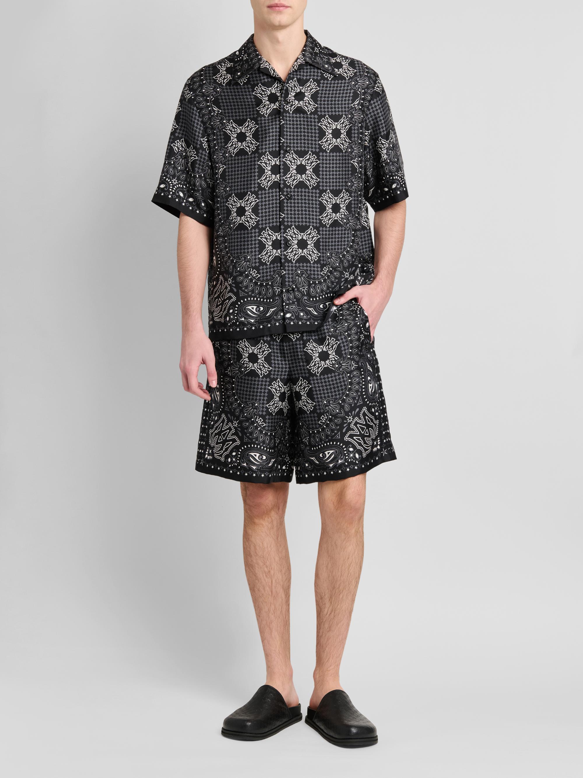 Amiri Printed Silk Drawstring Shorts | Saks Fifth Avenue