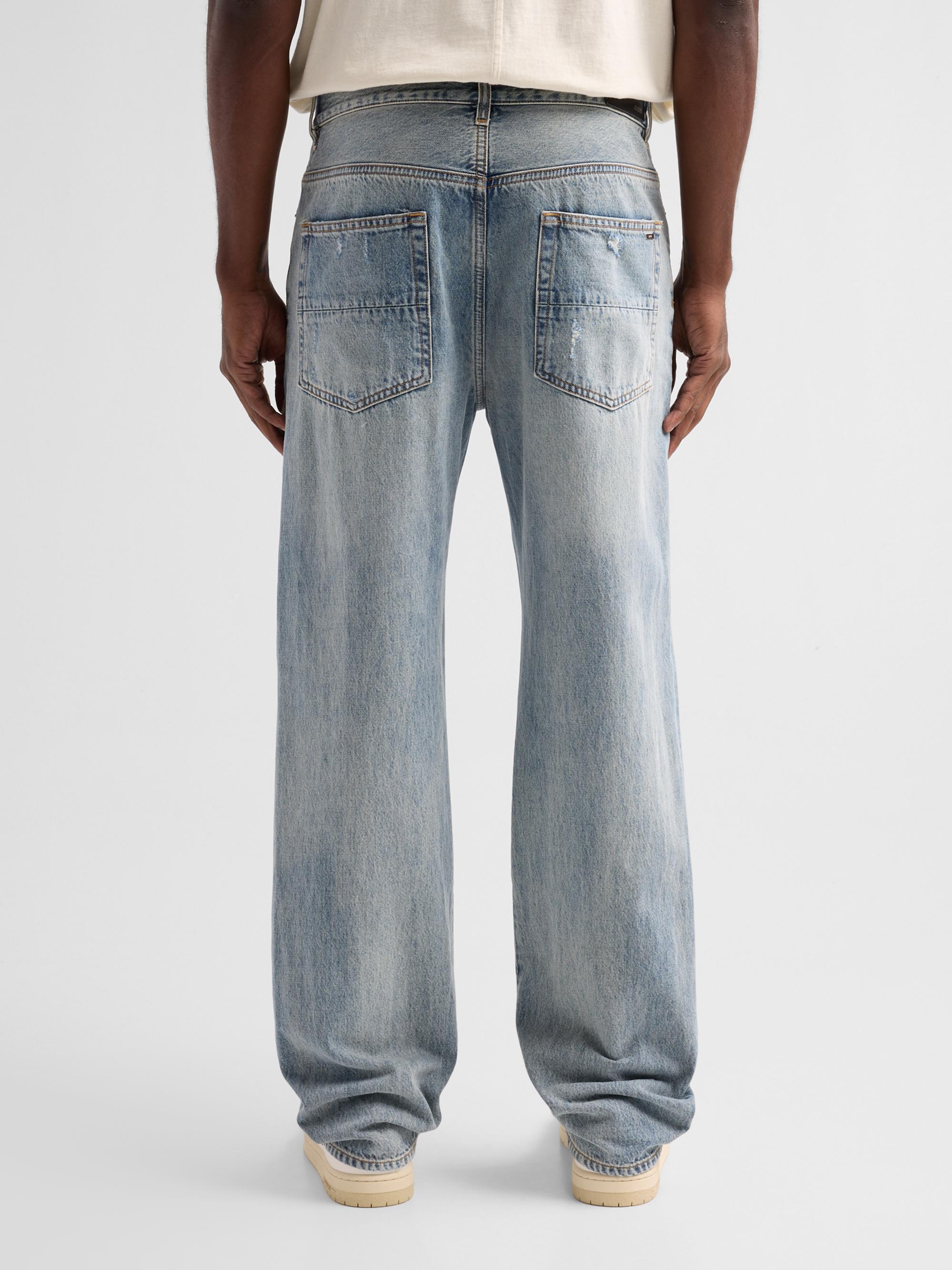 Amiri Mx1 Suede Moto Straight-Fit Jeans | Saks Fifth Avenue