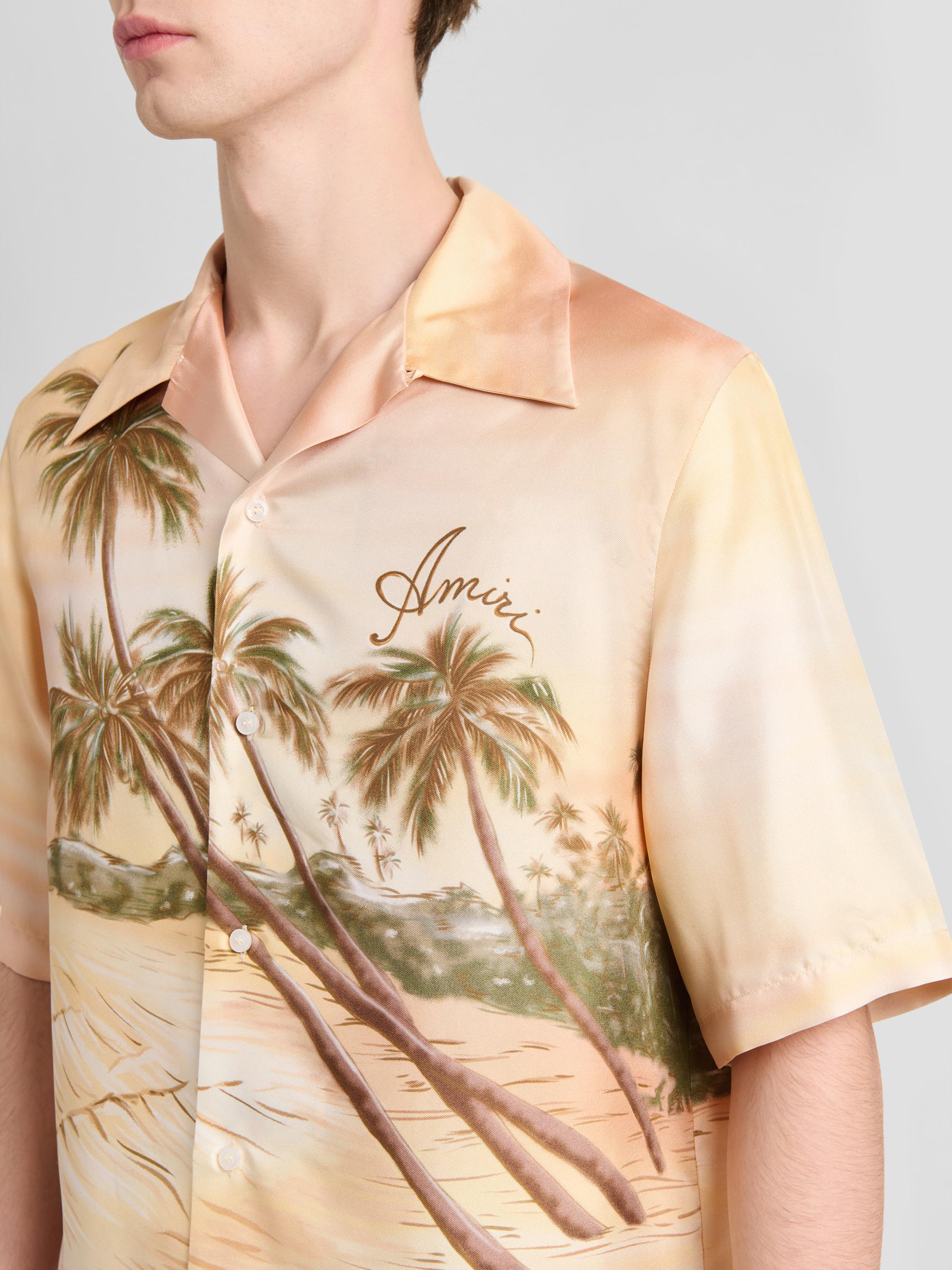 Amiri Palms Printed Silk Camp Shirt | Saks Fifth Avenue