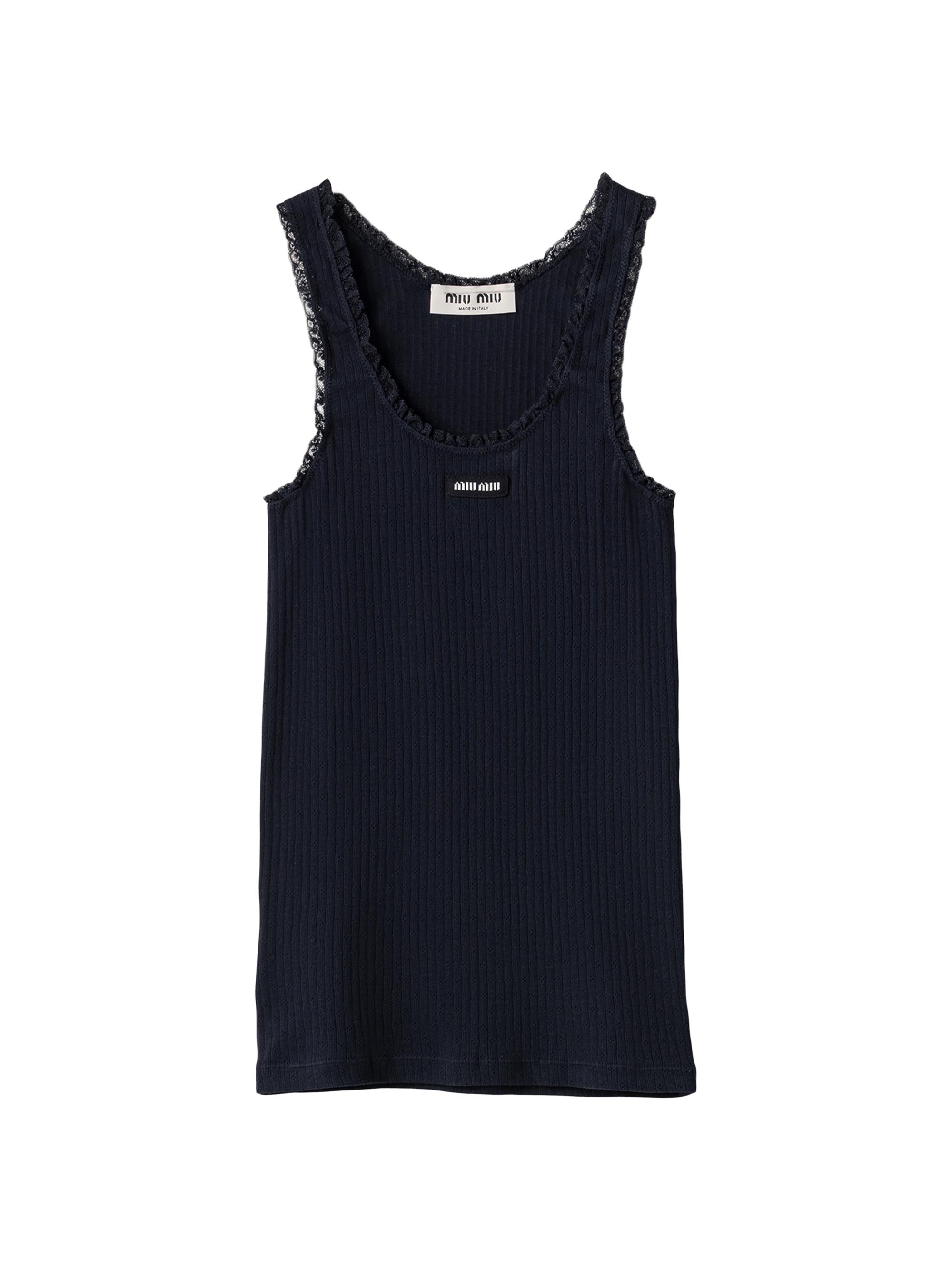 Women's Miu Miu Designer Tops | Saks Fifth Avenue