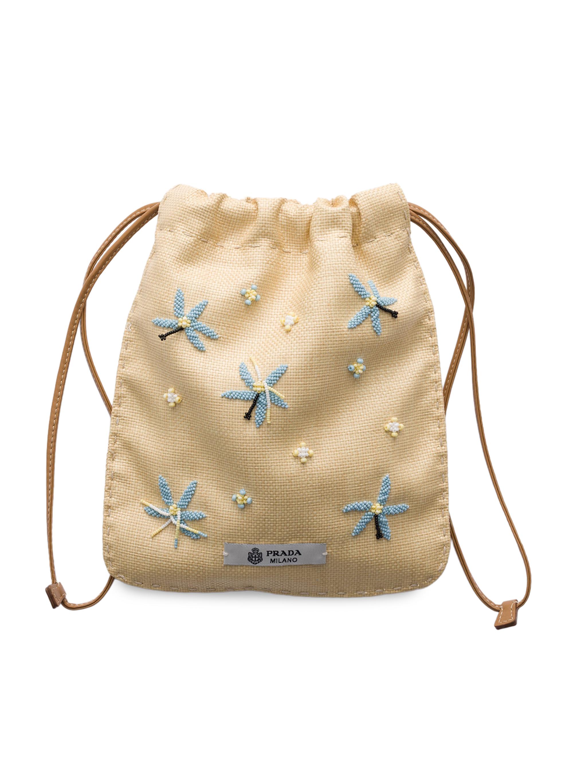 Prada Embroidered Canvas Smartphone Case | Saks Fifth Avenue