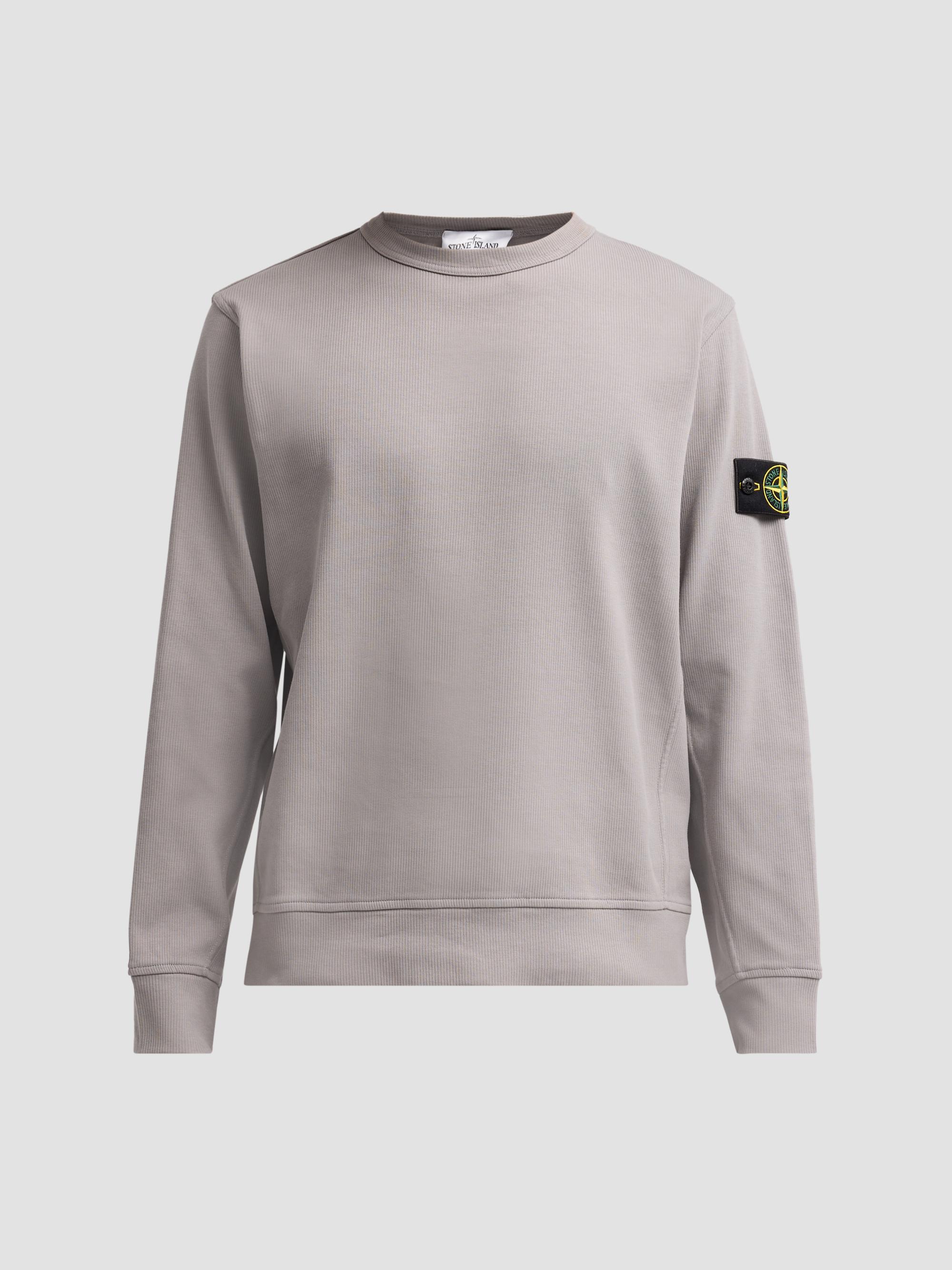 Stone Island Waffle-Knit Crewneck Sweatshirt | Saks Fifth Avenue