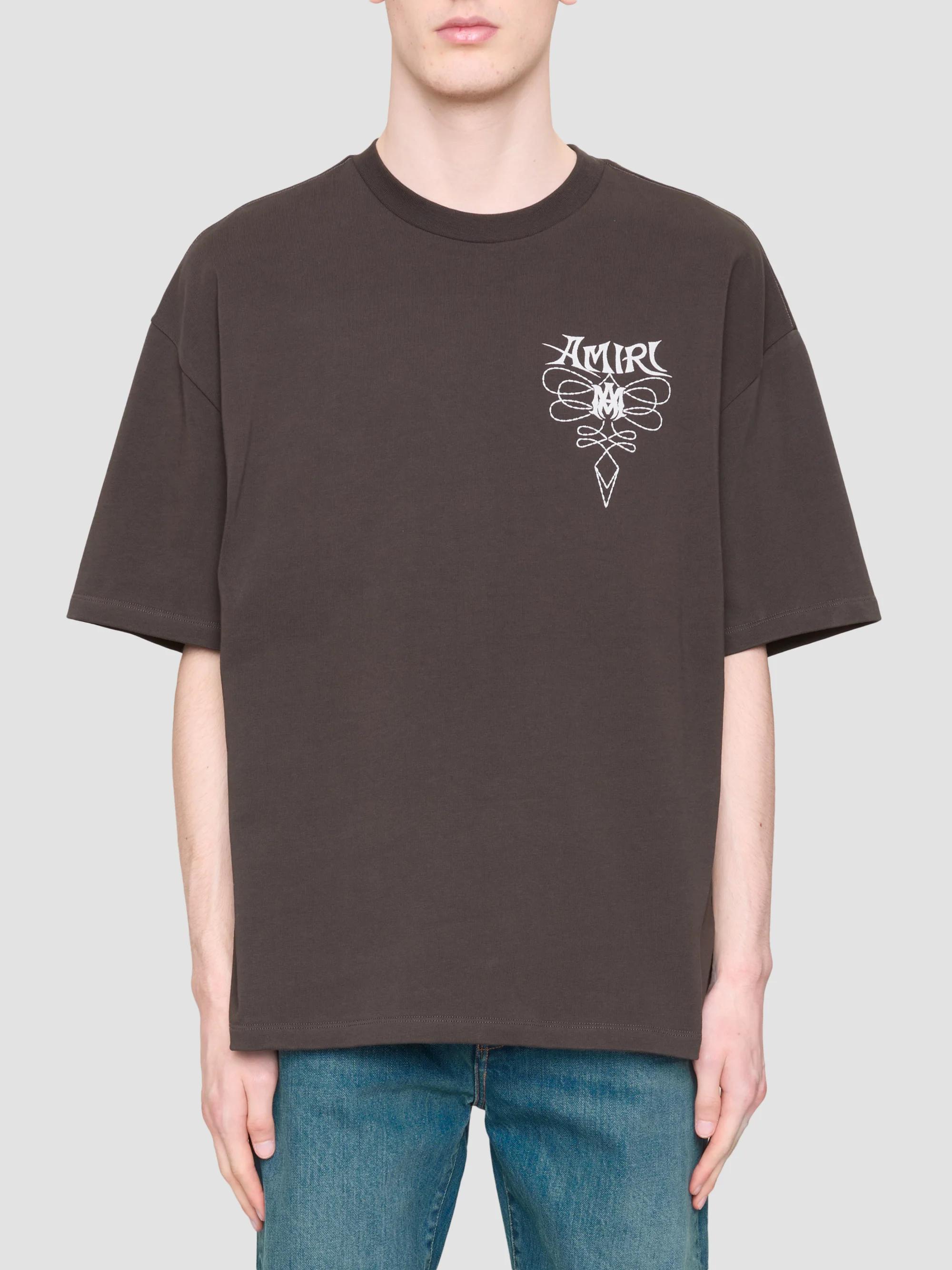 Amiri Logo Stud Oversized T-Shirt | Saks Fifth Avenue