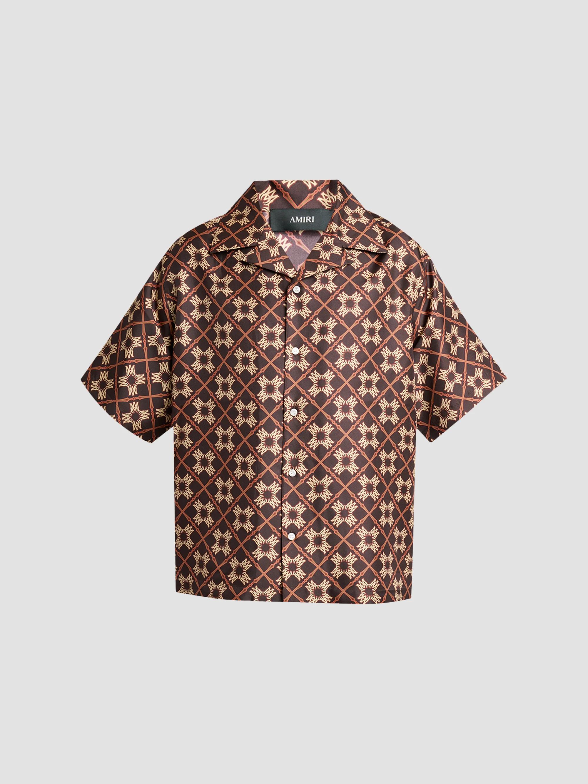 Amiri Bleach Bandana Bowling Shirt | Saks Fifth Avenue