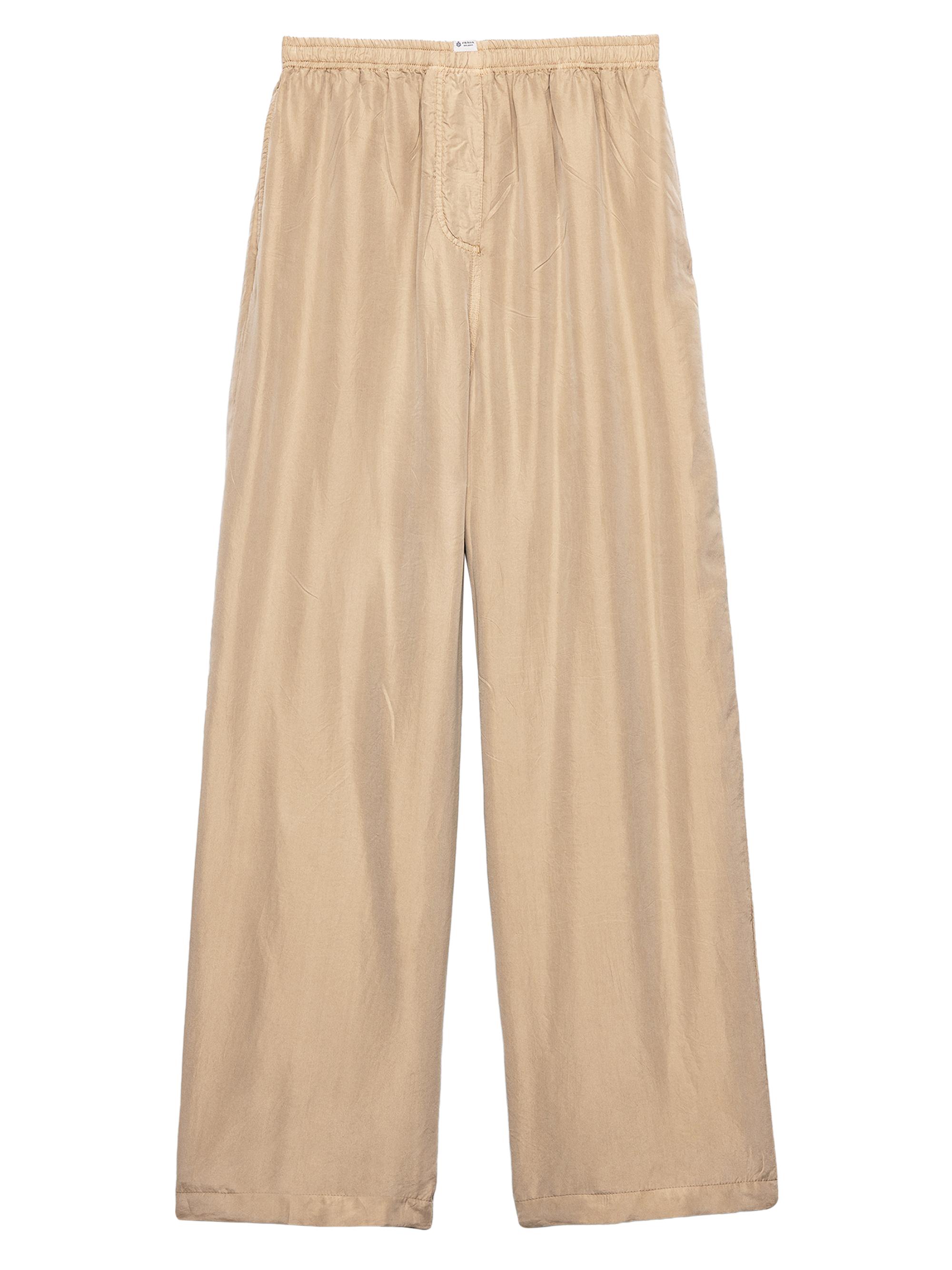 Prada Women's Old Silk Pants - Beige