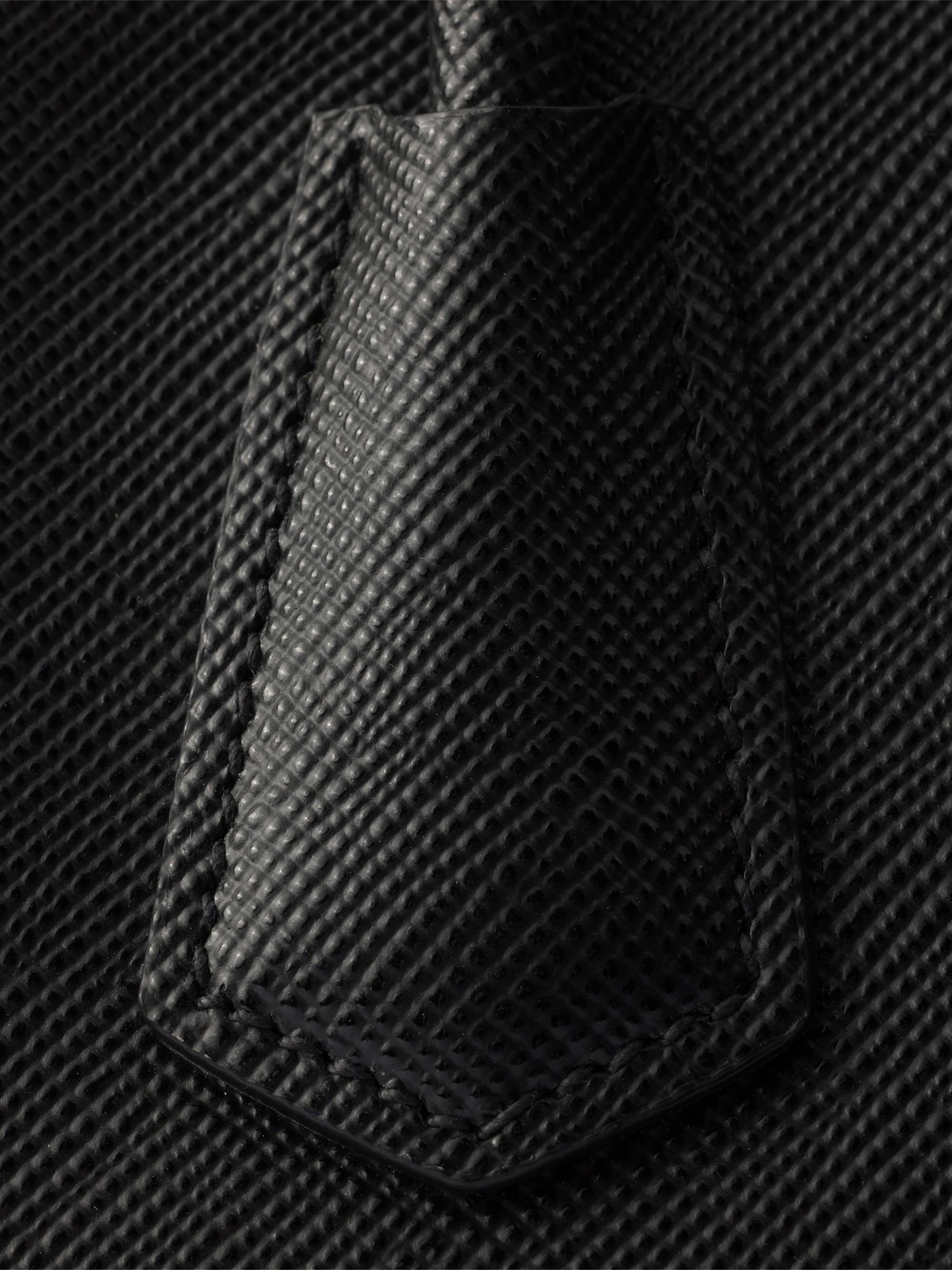 Prada Double Saffiano Leather Top Handle Bag | Saks Fifth Avenue