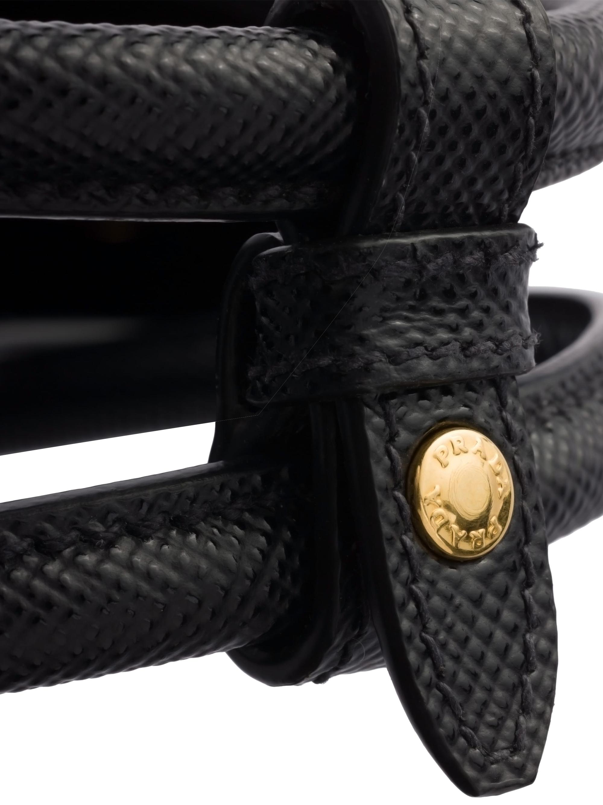 Prada Double Saffiano Leather Top Handle Bag | Saks Fifth Avenue