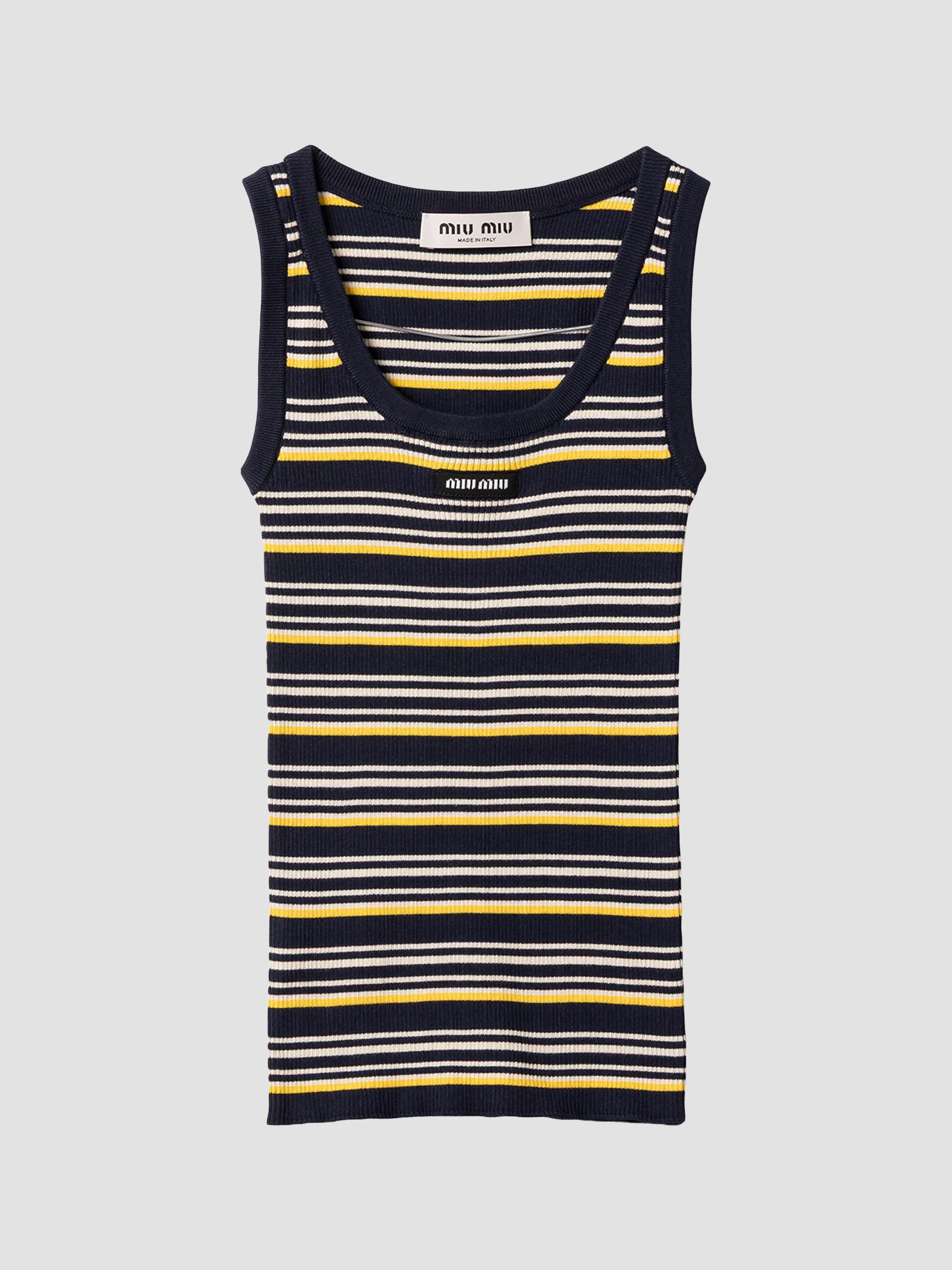 Miu Miu Cotton Tank Top | Saks Fifth Avenue