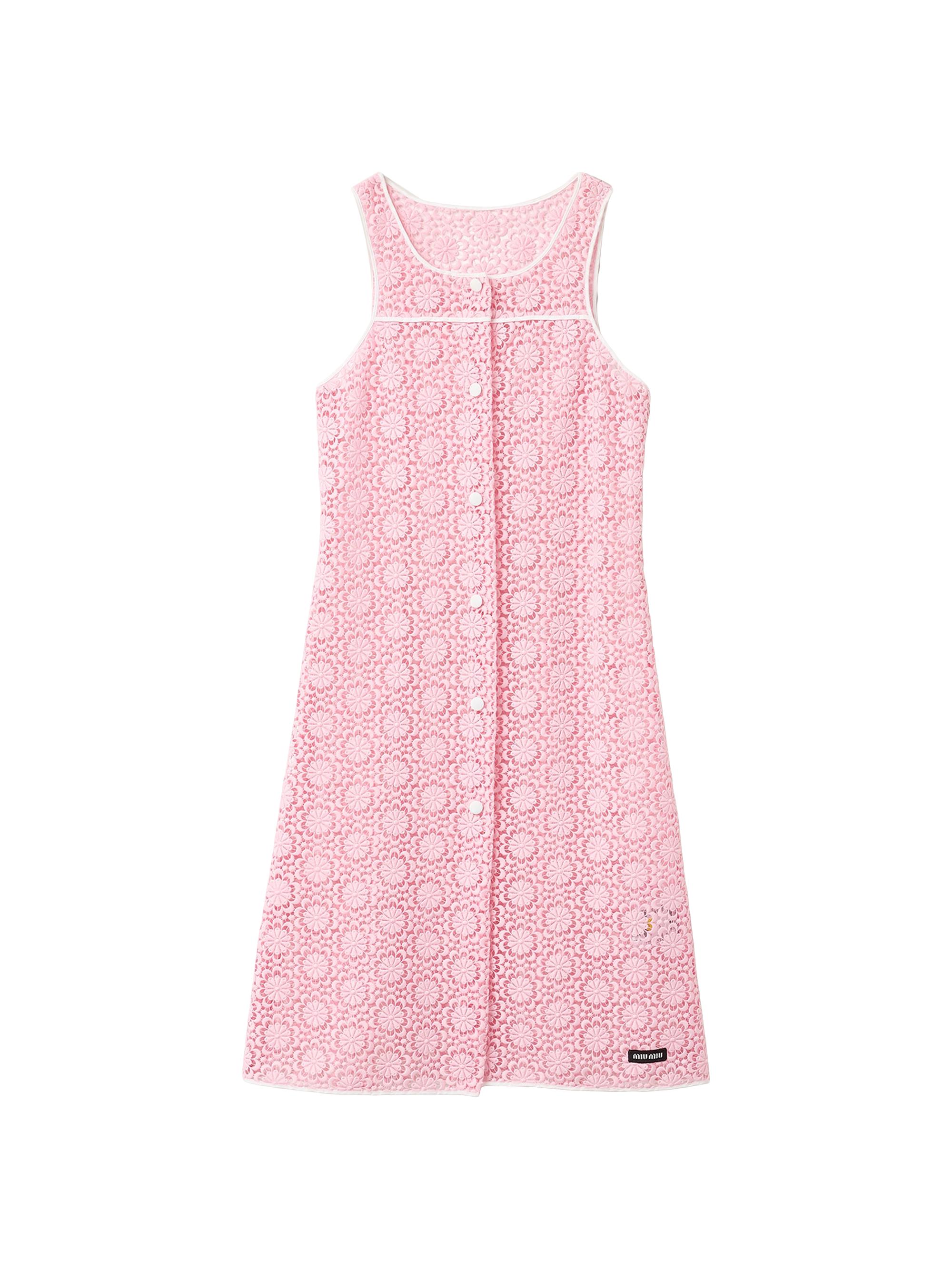 Miu Miu Women's Macrame Dress - Pink